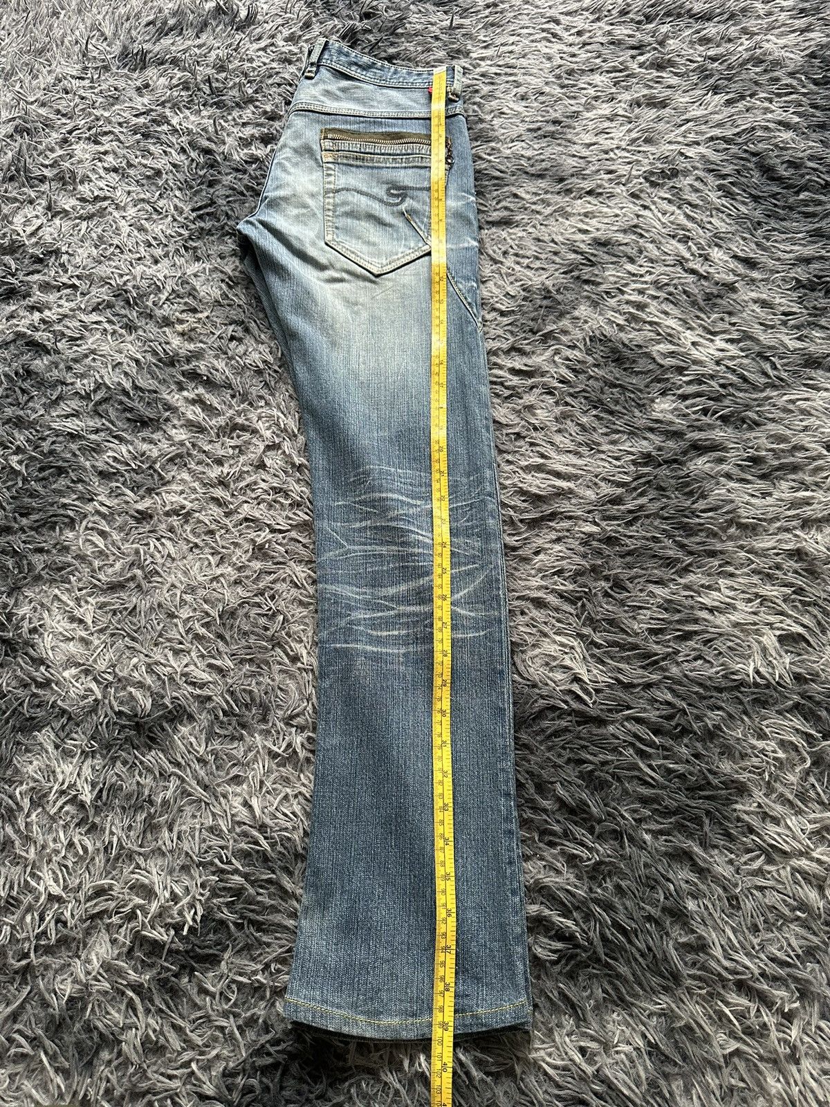 If Six Was Nine × Nicole Club × Tornado Mart 00's '' REILABO '' by Nicole NCFM Detroit denim jeans Size US 31 - 22 Thumbnail