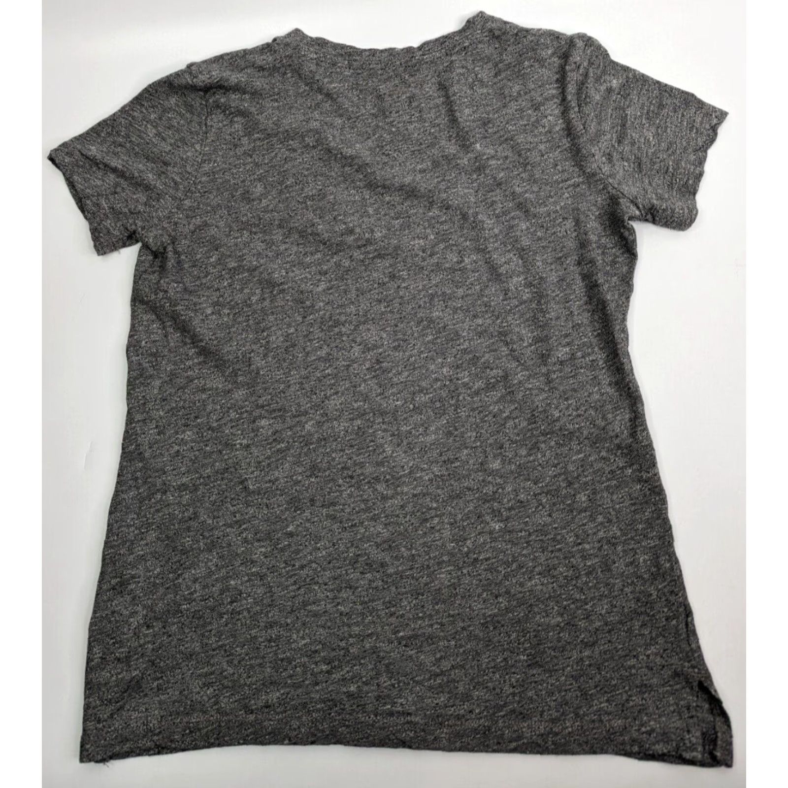 Madewell Madewell Tee Shirt XXS Grey V-Neck Cotton Short Sleeve Women Size XXS / US 00 / IT 34 - 4 Thumbnail