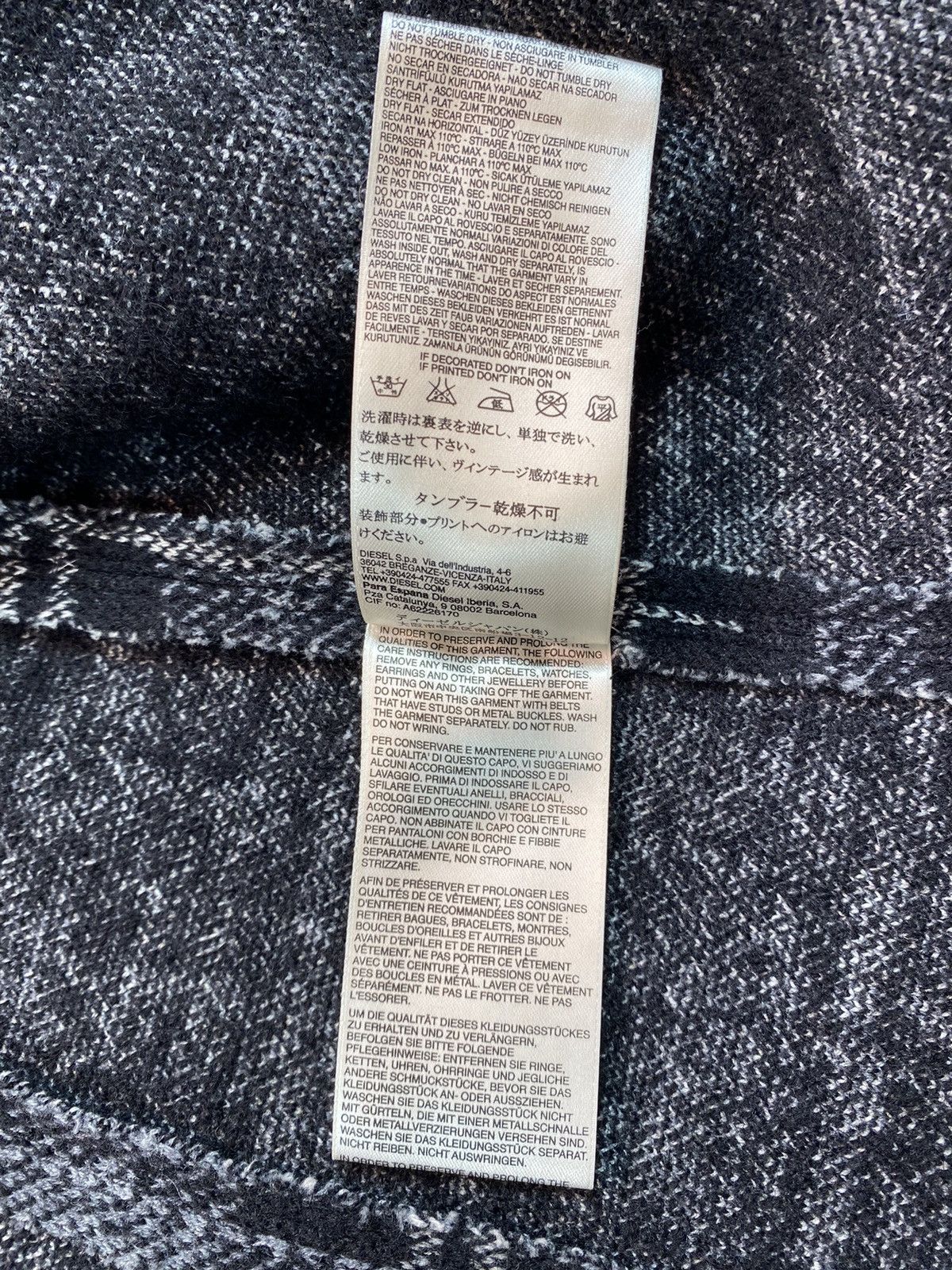 Designer × Diesel Diesel Double Breasted Wool Coats Size Medium Size M / US 6-8 / IT 42-44 - 18 Thumbnail