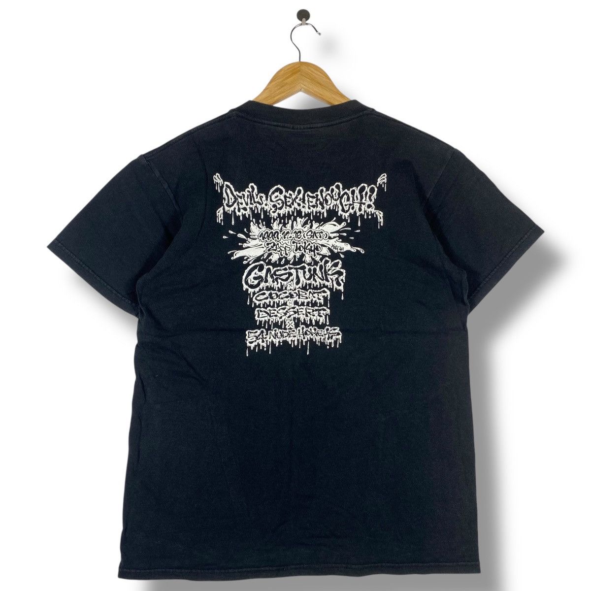 Band Tees Vintage 90's GASTUNK Devil Sex Enough Graphic Band Tee Shirt Size US M / EU 48-50 / 2 - 1 Thumbnail