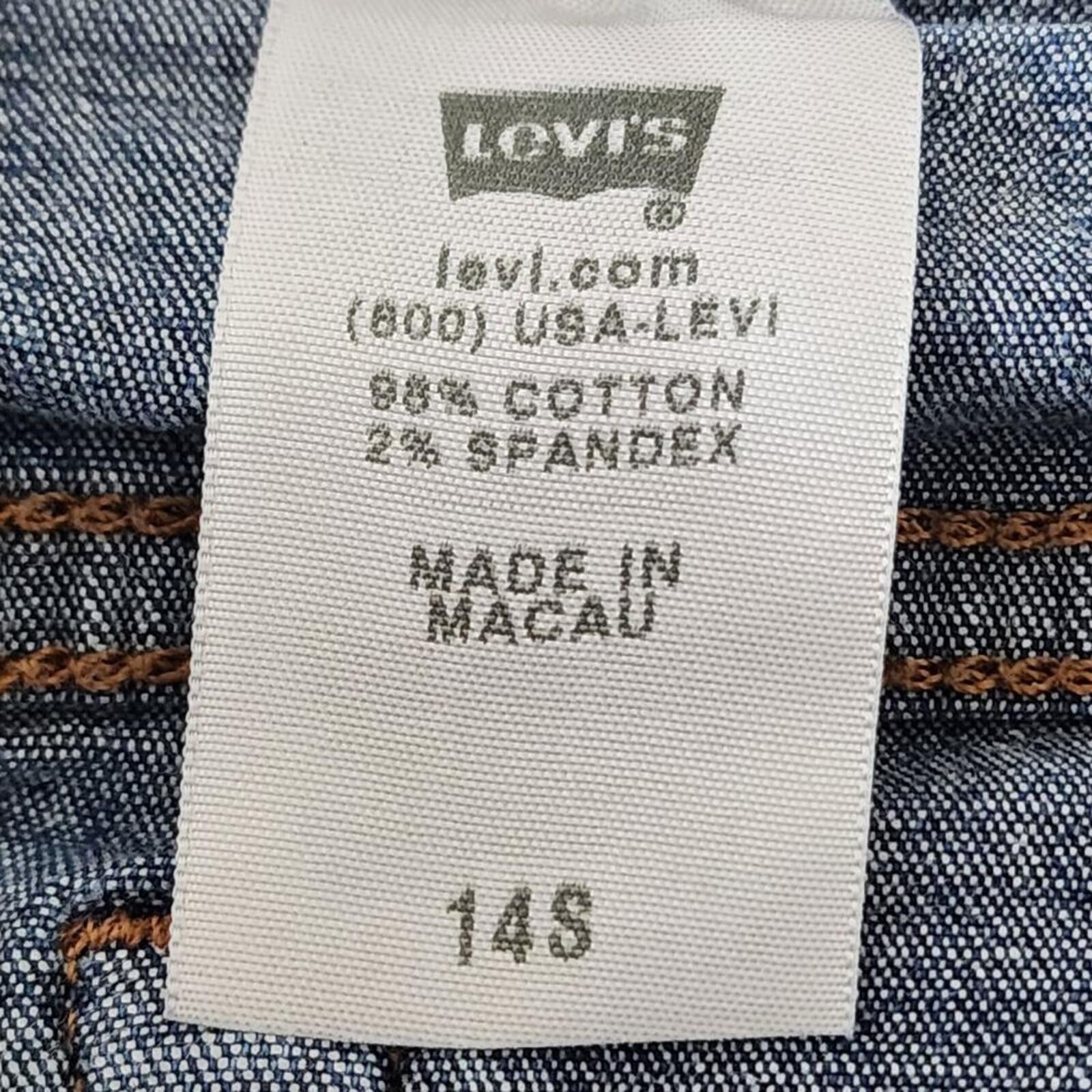 Levi's Levi's 14S Denim Blue Jeans Size 36" / US 14 / IT 50 - 6 Thumbnail