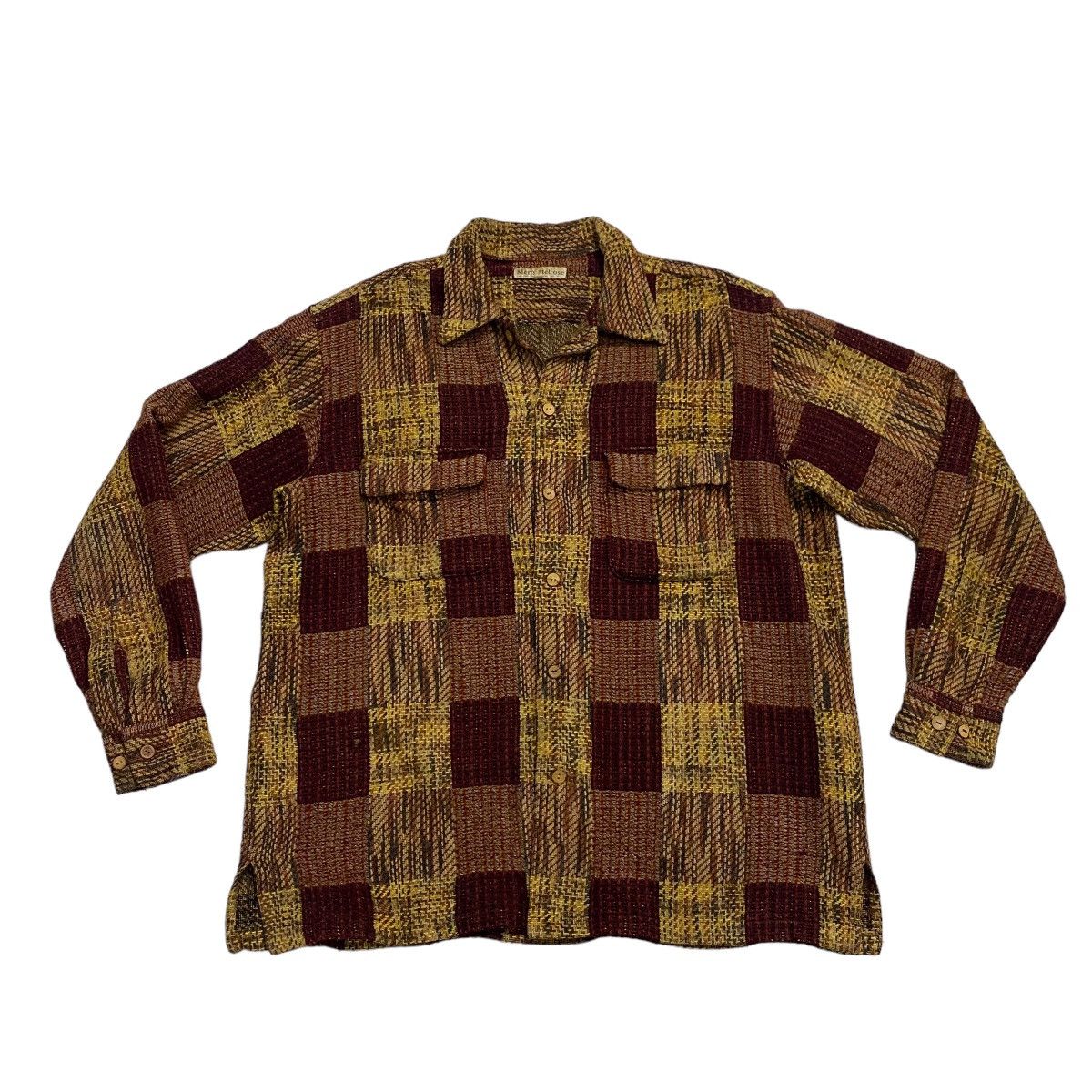Japanese Brand × Melrose × Vintage Men Melrose vintage work shirt Size US L / EU 52-54 / 3 - 5 Thumbnail