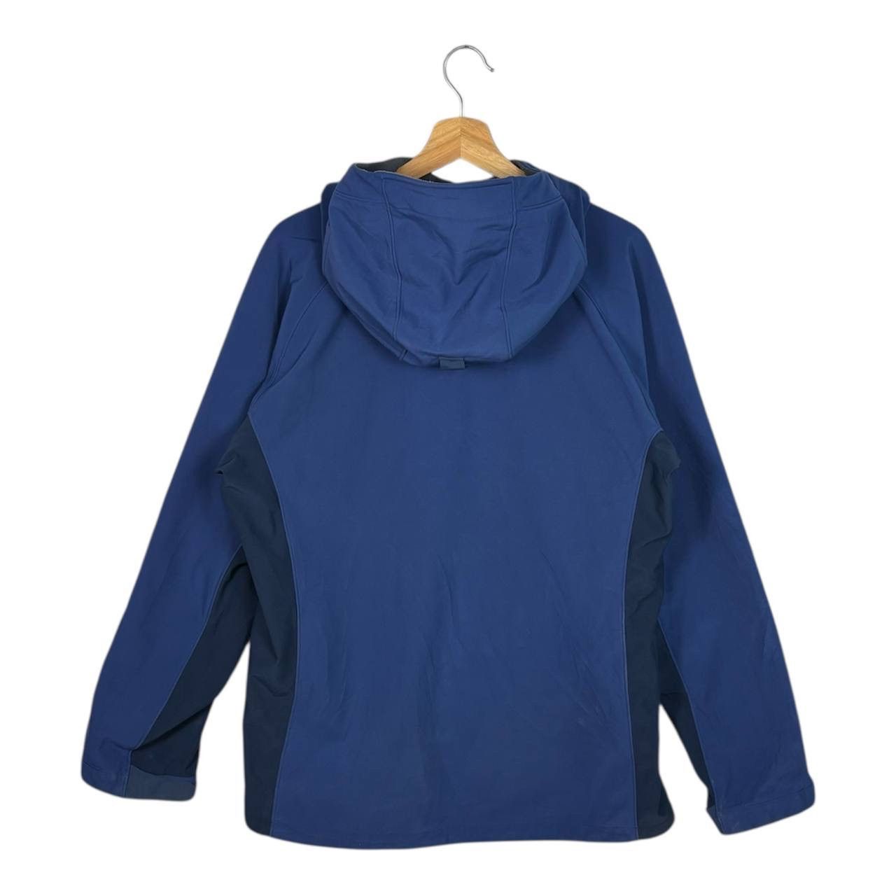 Montbell Montbell Softshell Climbarrier Hooded Jacket in Blue Size US L / EU 52-54 / 3 - 2 Thumbnail