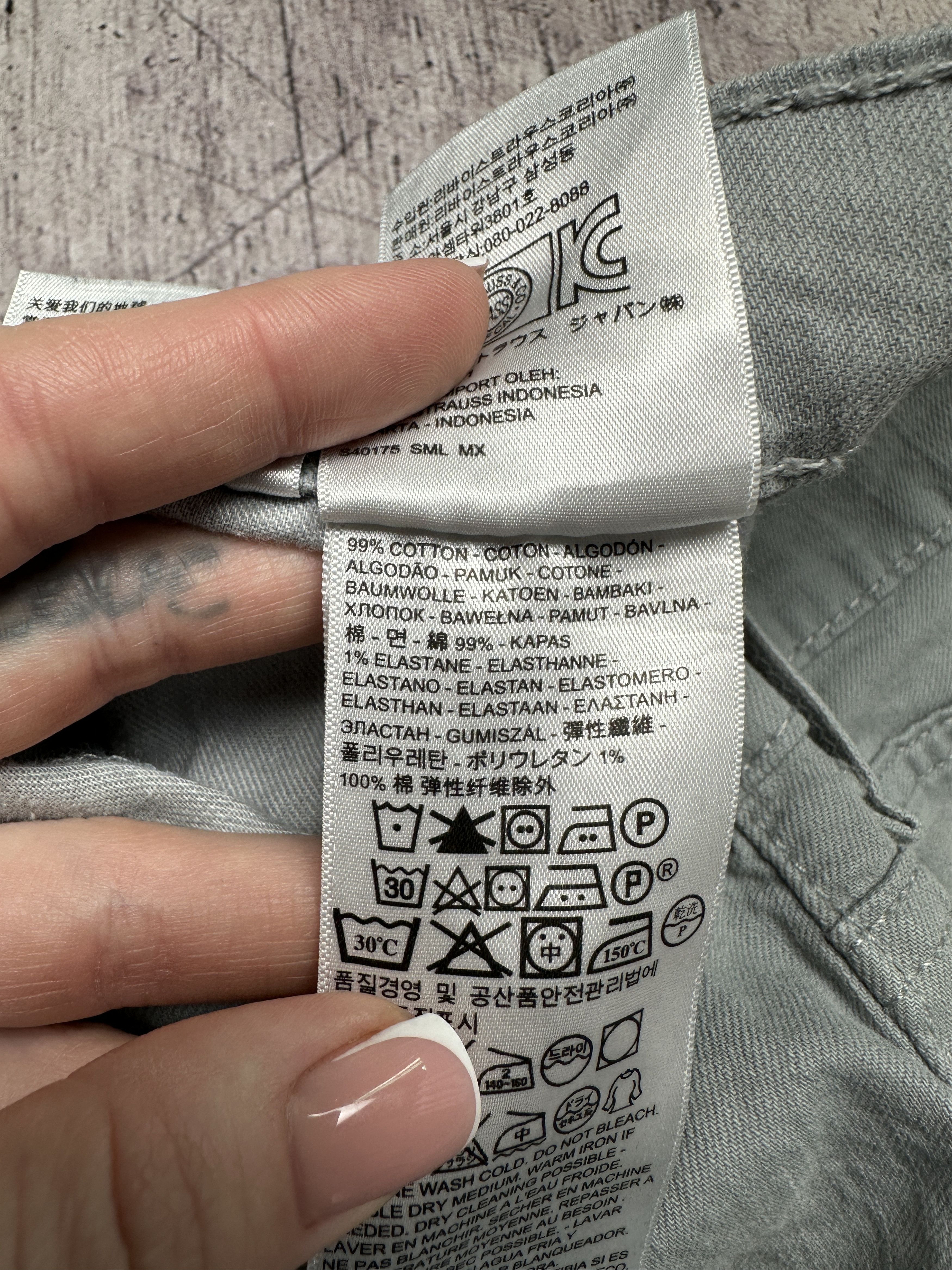 Levi's × Levi's Vintage Clothing Levi's 513 Vintage Mens Denim Pants Jeans Size US 34 / EU 50 - 9 Thumbnail
