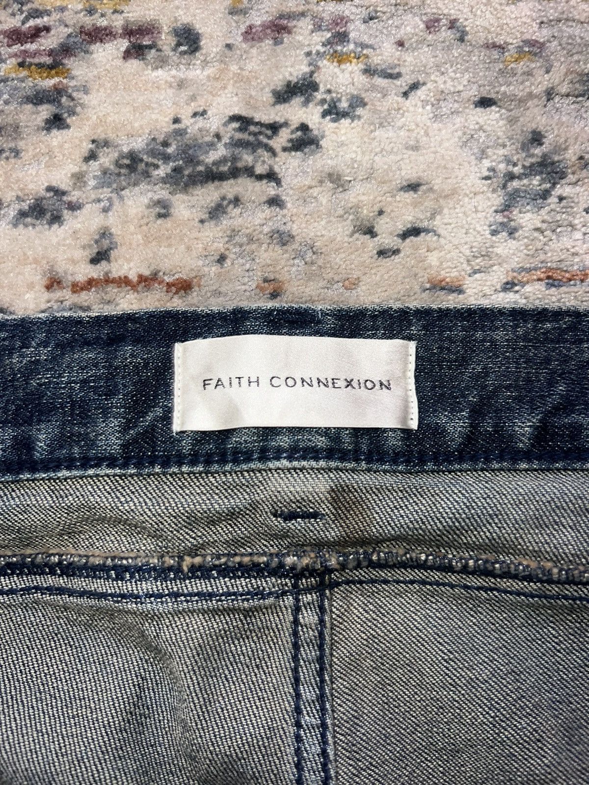 Faith Connexion Faith Connexion Biker Denim Jeans Sz 36 Size US 36 / EU 52 - 2 Thumbnail