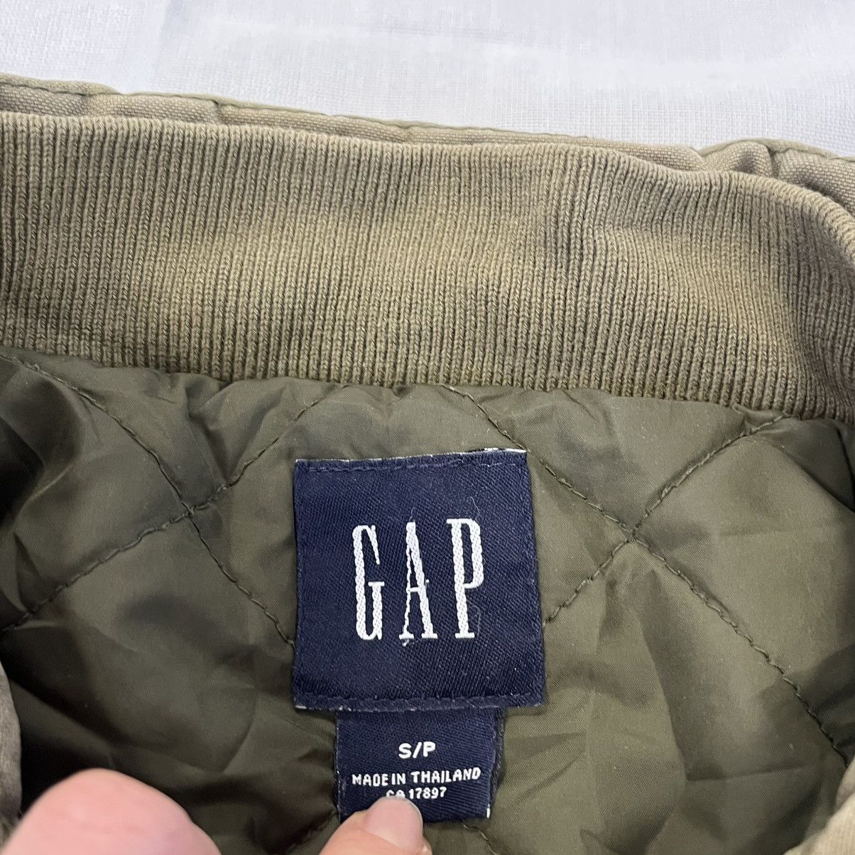 Gap Khaki green Gap military jacket multi pockets militaryjacket Size US S / EU 44-46 / 1 - 5 Thumbnail