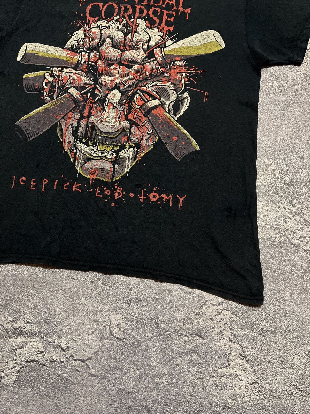Band Tees × Vintage Vintage Cannibal Corpse European Tour 2015 T-shirt Tee Size US M / EU 48-50 / 2 - 4 Thumbnail