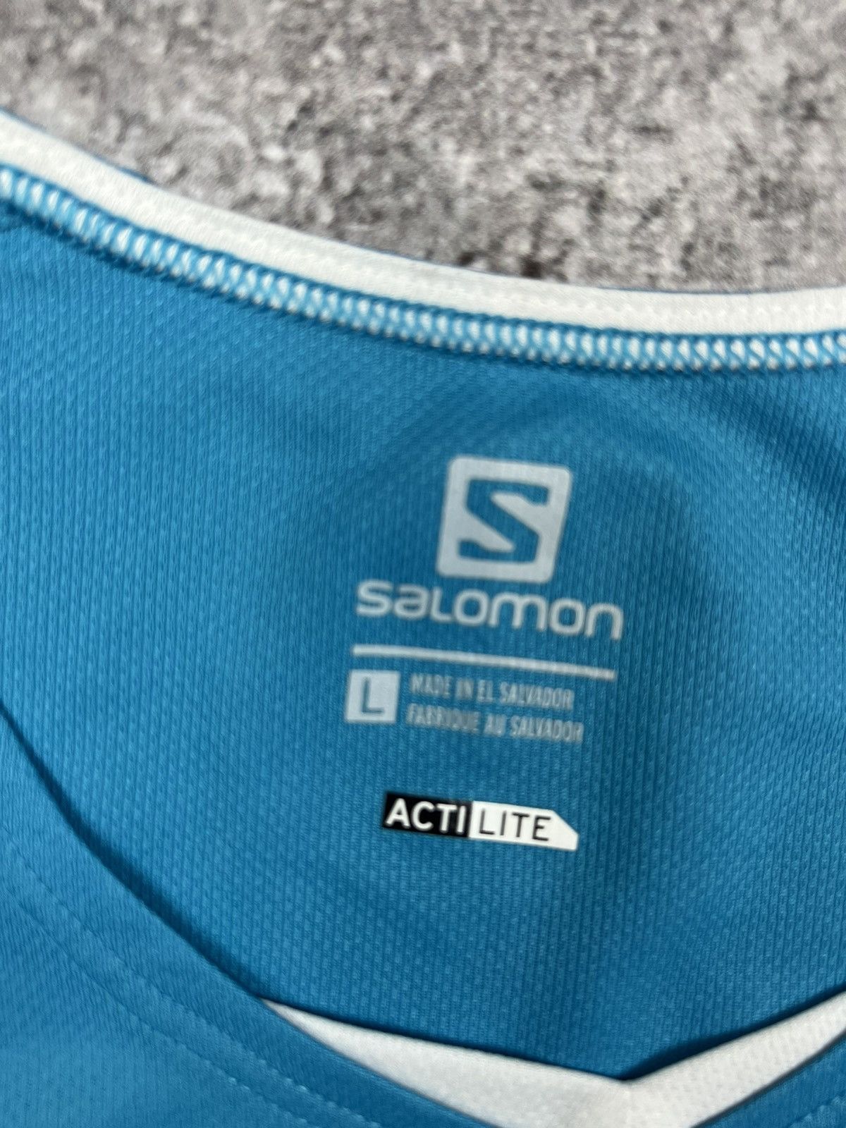 Salomon Salomon Blue T Shirt Tee Womens Size L / US 10 / IT 46 - 3 Thumbnail