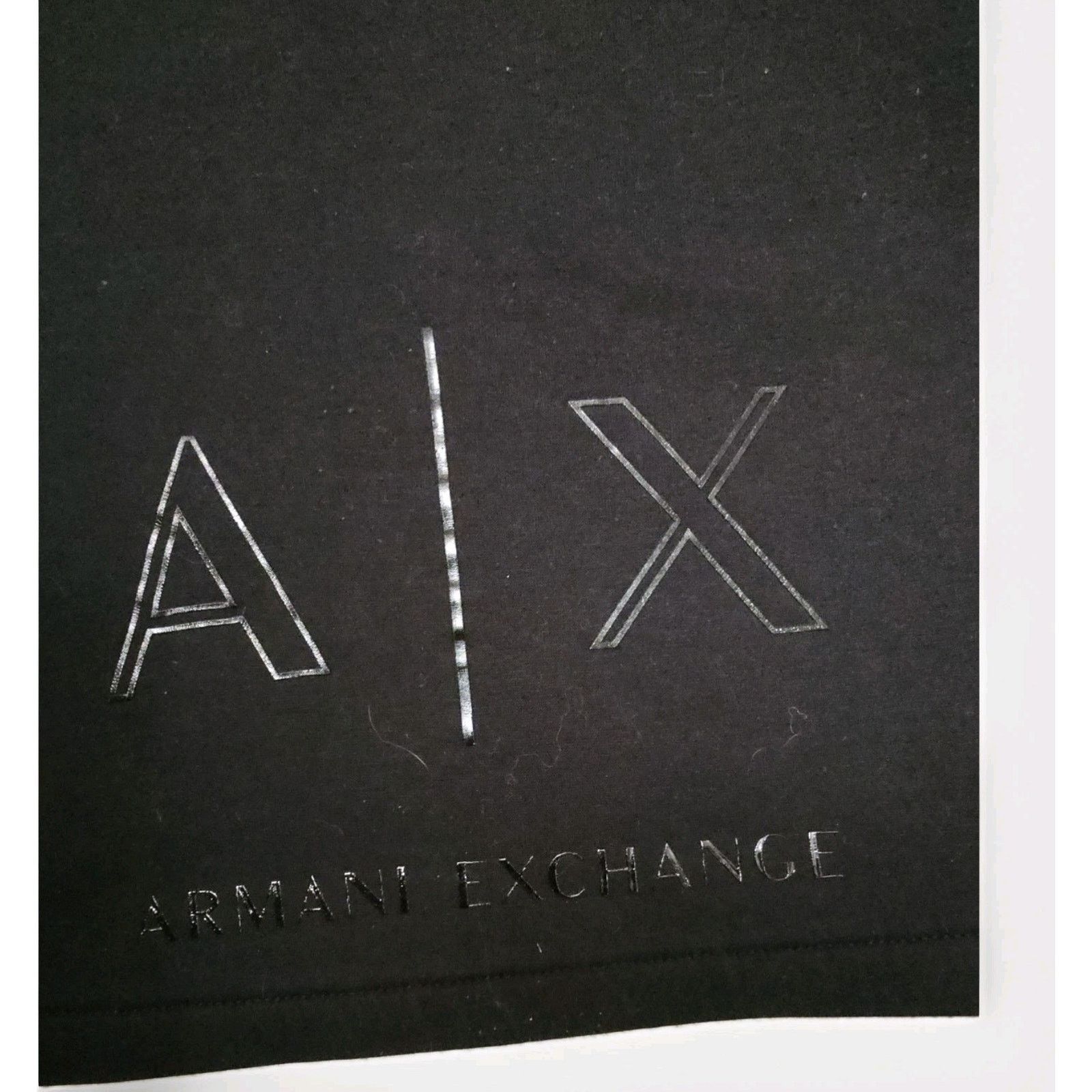 Armani Exchange A/X Armani Exchange Drawstring Bermuda Logo Sweatshort XS Size US 28 / EU 44 - 4 Thumbnail