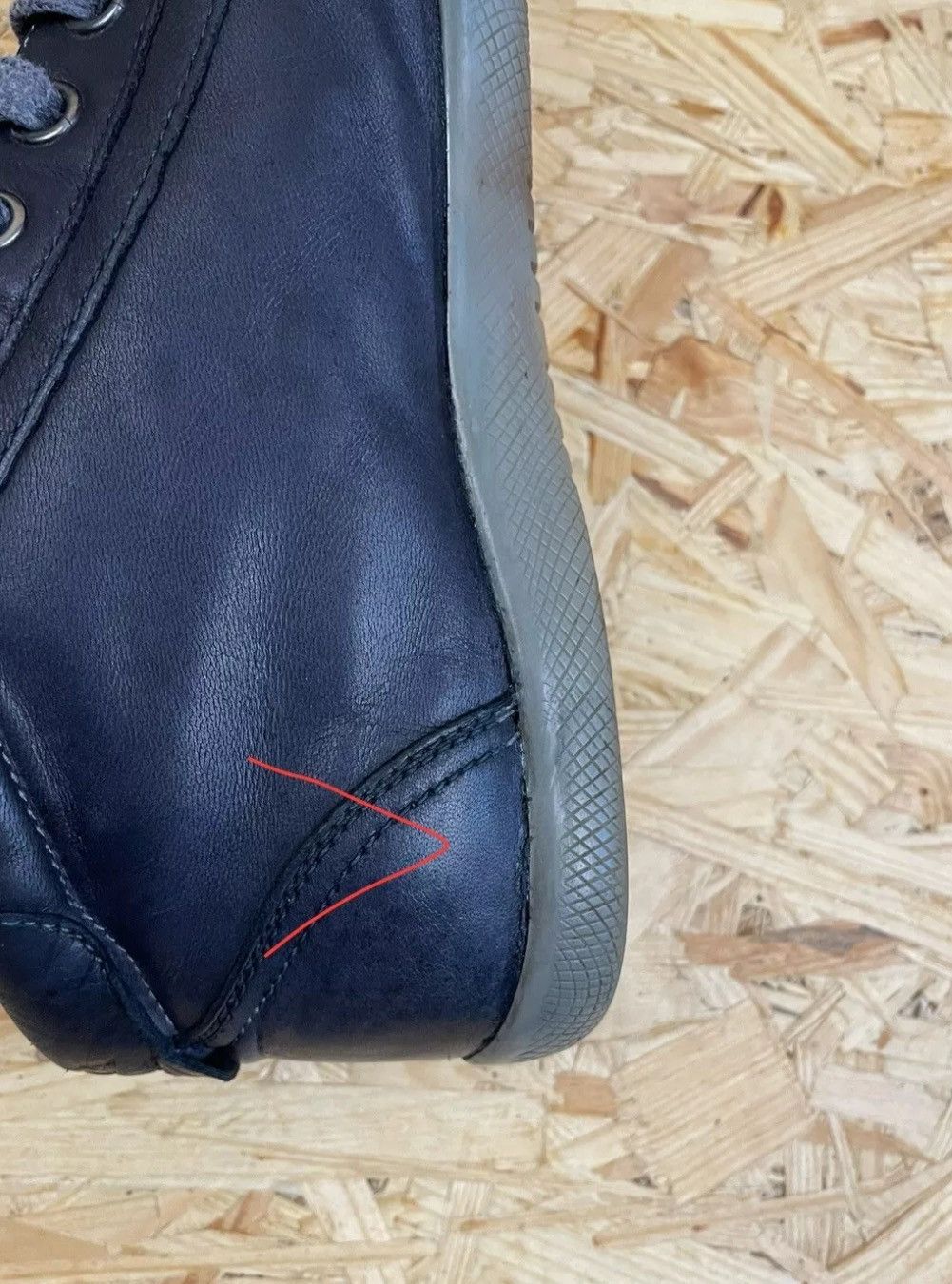Prada Prada sneakers size 10 US dark blue Size US 10 / EU 43 - 11 Thumbnail