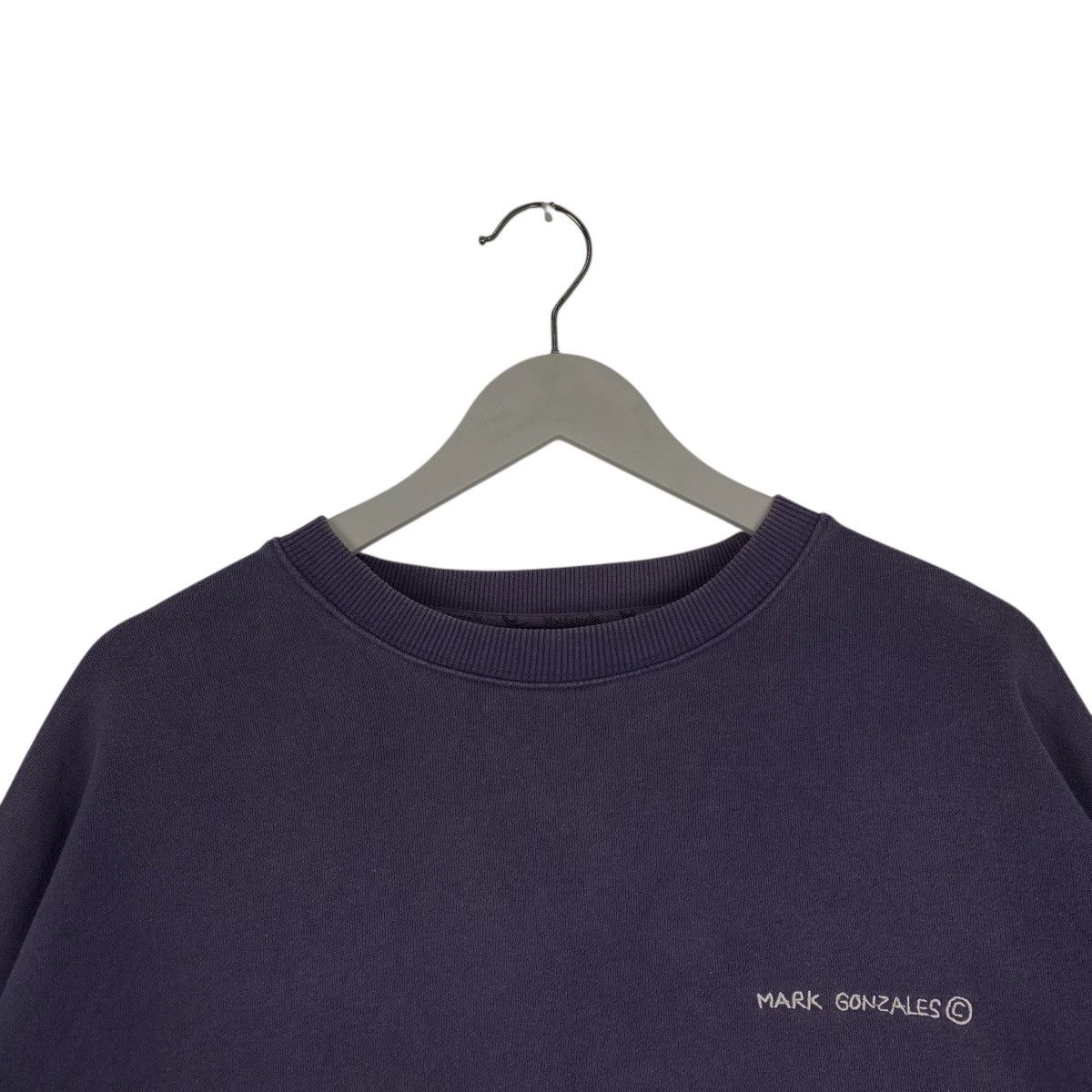 Other Vintage Mark Gonzales Sweatshirt Crewneck NavyBlue Size L Size US L / EU 52-54 / 3 - 4 Thumbnail