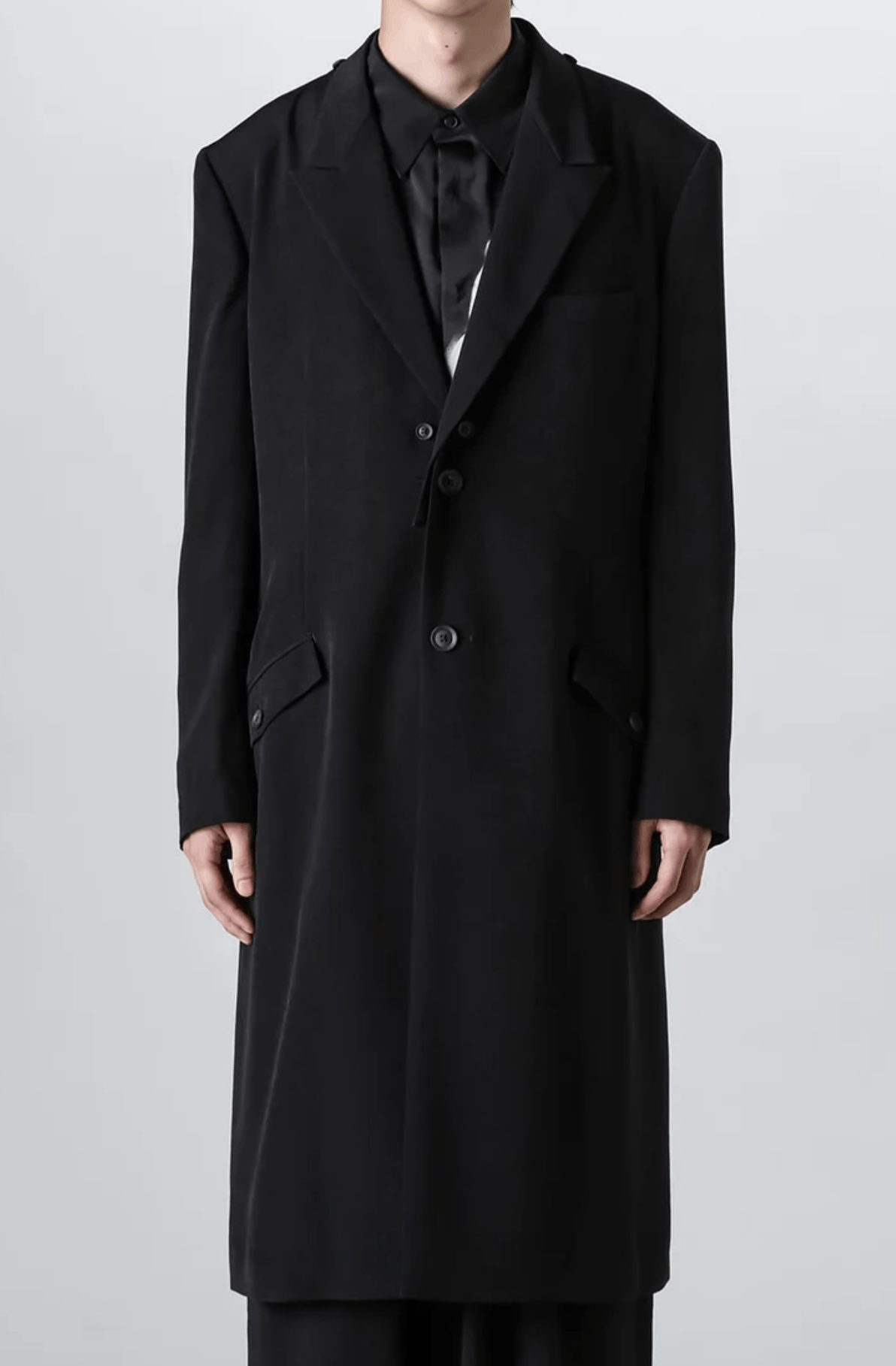 Yohji Yamamoto Yohji Yamamoto Pour Homme 24AW - Lapel Detachable Jacket Size US M / EU 48-50 / 2 - 3 Thumbnail