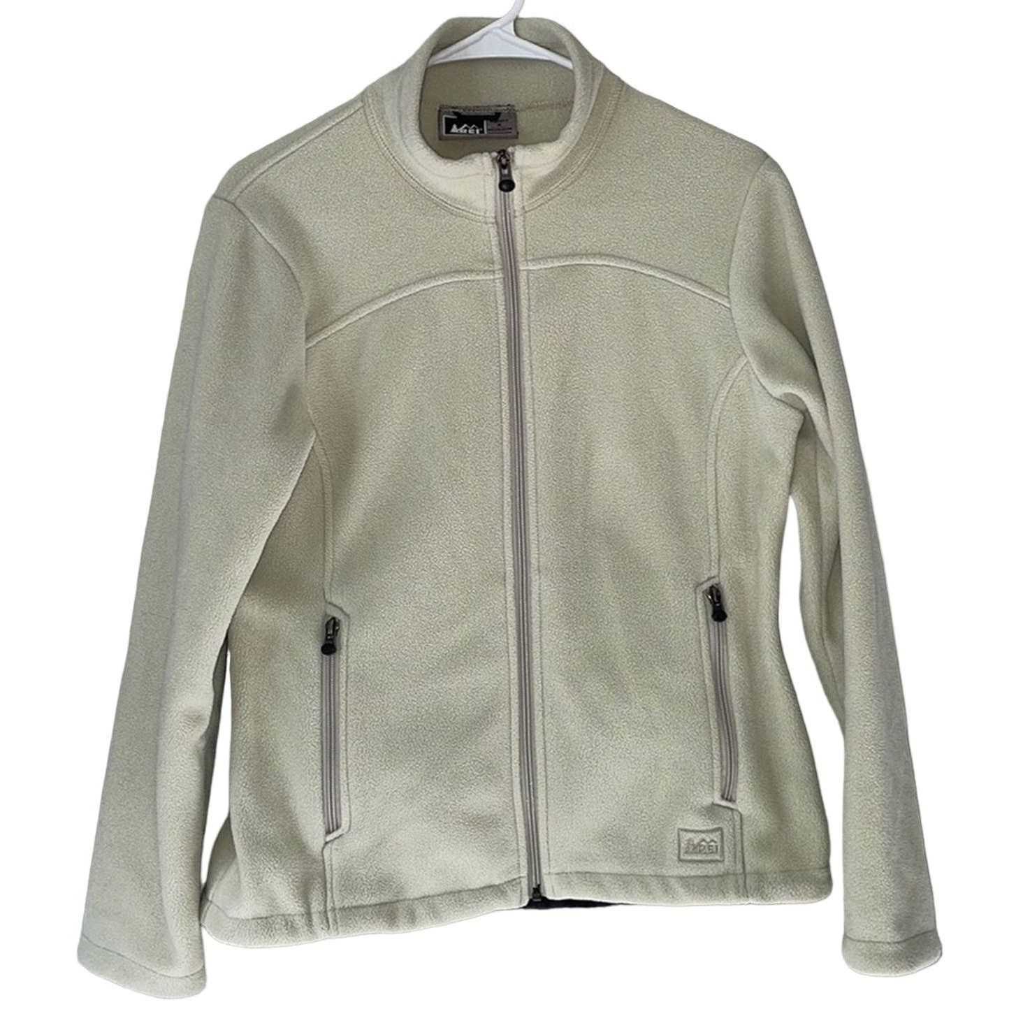 Rei REI Cream Fleece Sweatshirt M Women Zip Polartec Classic Size M / US 6-8 / IT 42-44 - 1 Thumbnail