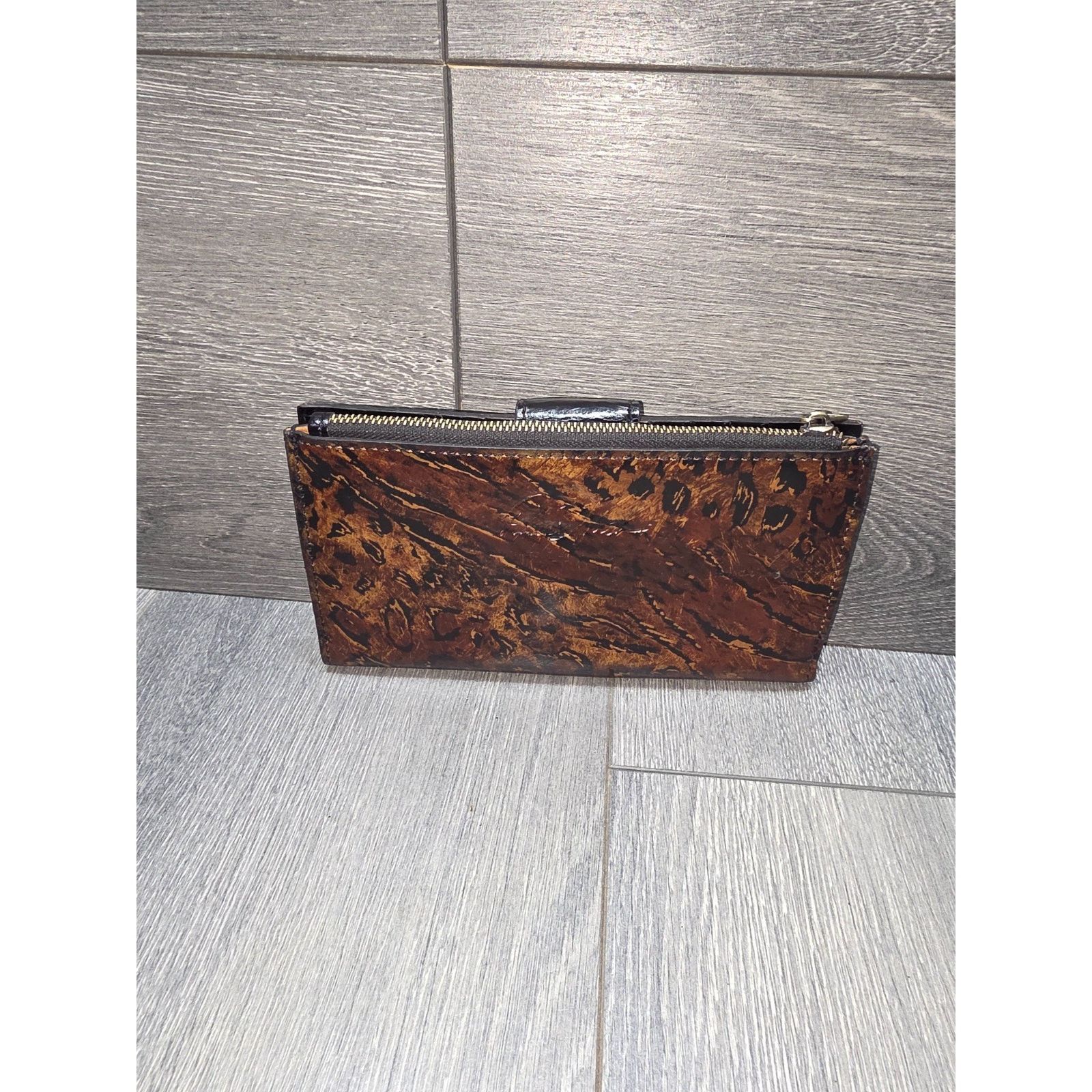Patricia Nash Patricia Nash Leather Large Wallet Brown A390997 Size ONE SIZE - 5 Thumbnail