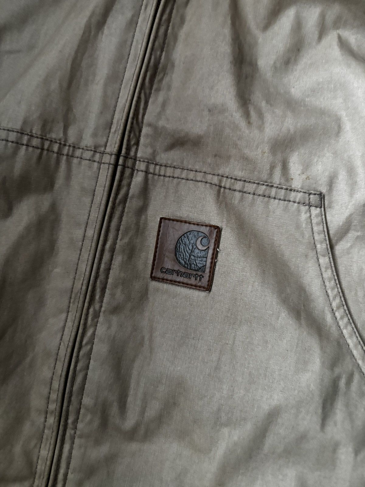 Carhartt Vintage Carhartt Waterproof Onyx Sand Active Jacket Size US XL / EU 56 / 4 - 2 Thumbnail