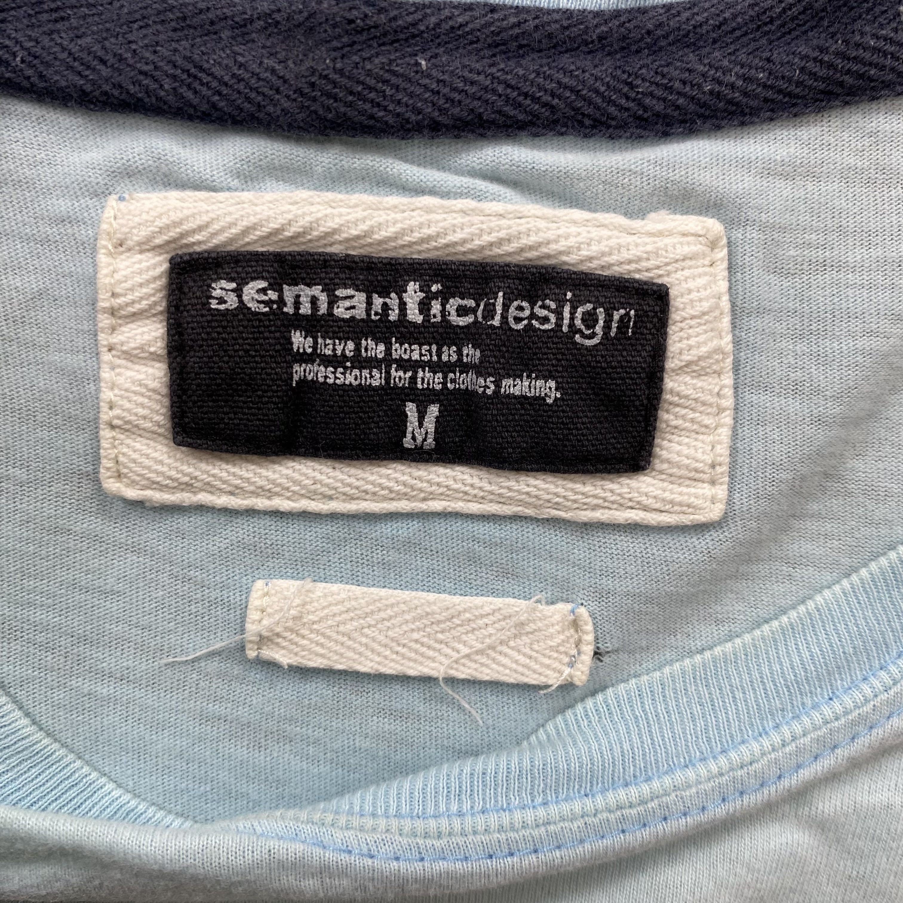 semanticdesign Semantic Design TSHIRT-N006 Size US M / EU 48-50 / 2 - 5 Thumbnail