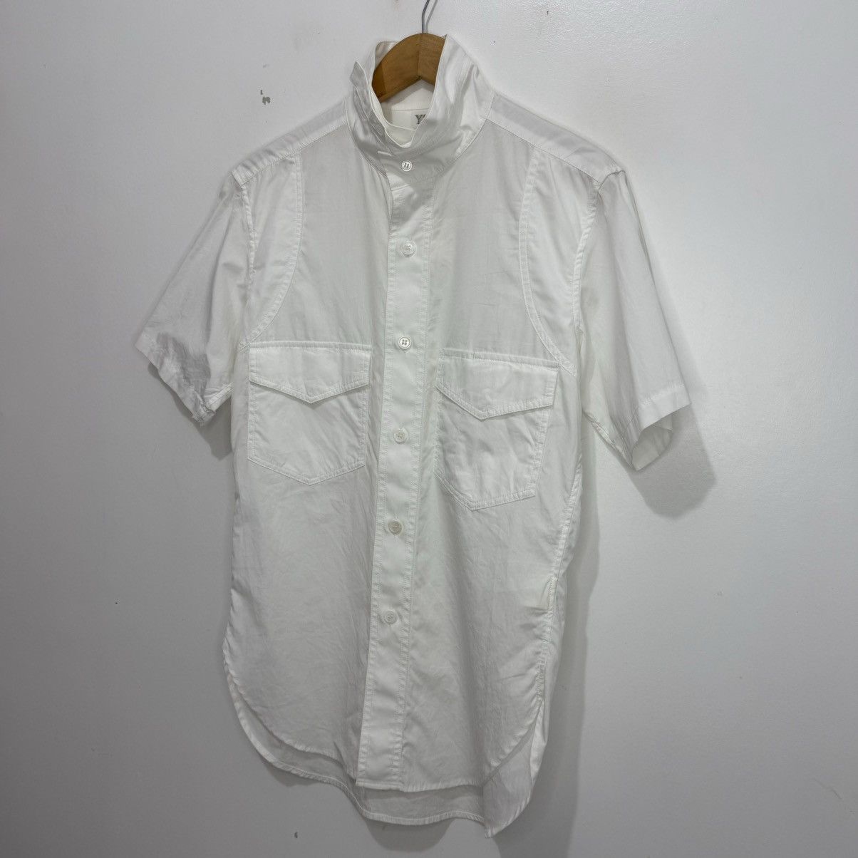 Yohji Yamamoto Yohji Yamamoto Button Down Polo Size US S / EU 44-46 / 1 - 2 Thumbnail