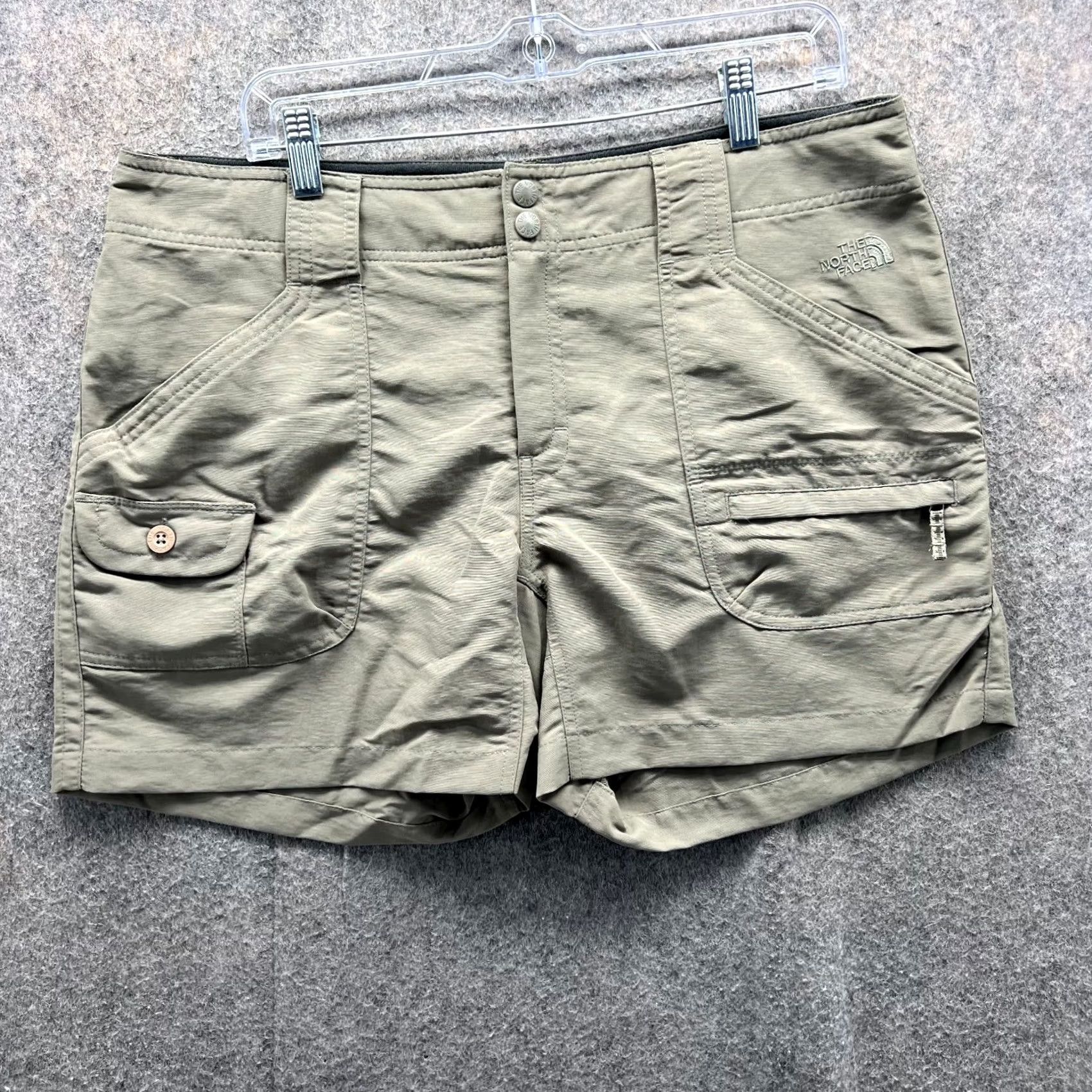 The North Face The North Face Womens Shorts Khaki Chino Casual Hiking Tan Beige 14 Size 36" / US 14 / IT 50 - 2 Thumbnail