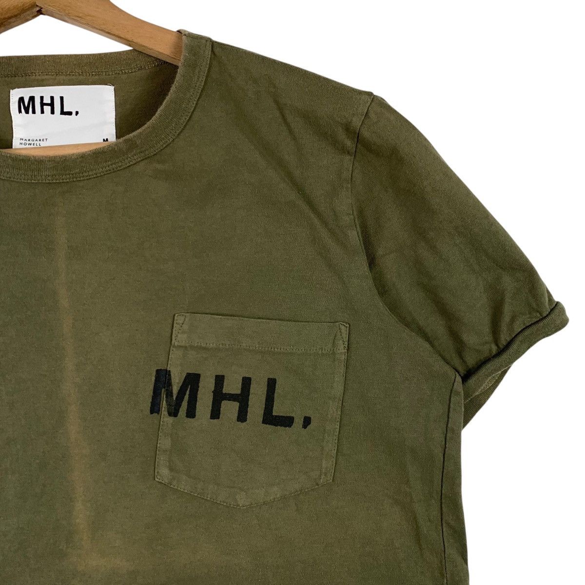 Margaret Howell × Vintage Vintave Margaret Howell Utility Sun Faded Tee Shirt Size US M / EU 48-50 / 2 - 3 Thumbnail
