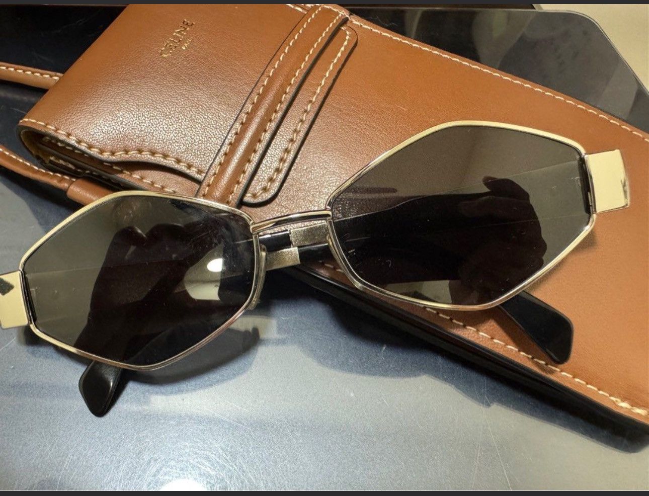 Celine Celine Triomphe Sunglasses Size ONE SIZE - 1 Thumbnail