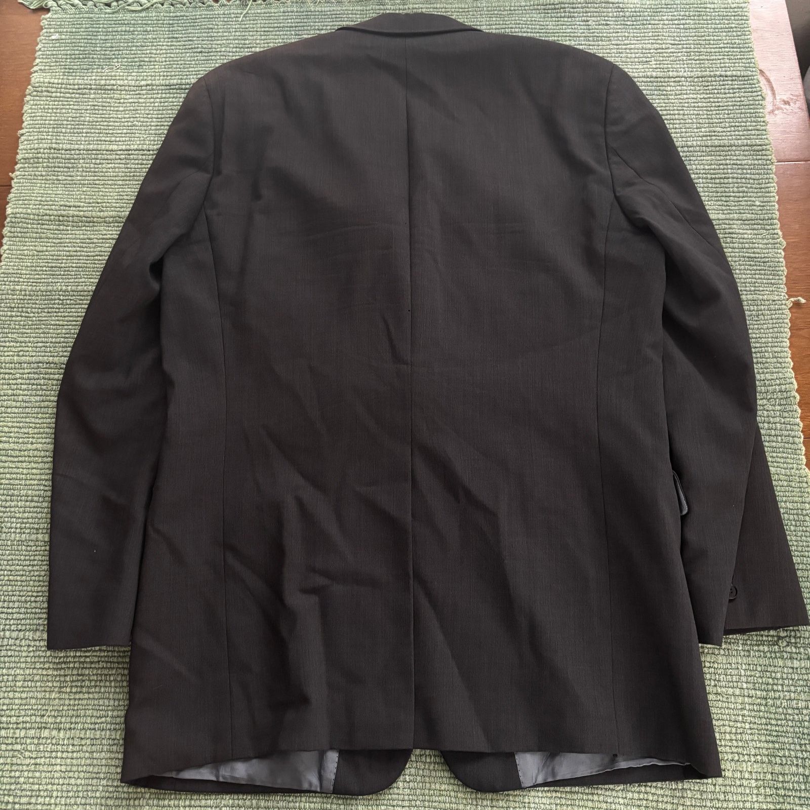 Hugo Boss Hugo Boss Black 3 Button Suit Jacket Blazer Sz 46R/L Size 46R - 7 Thumbnail