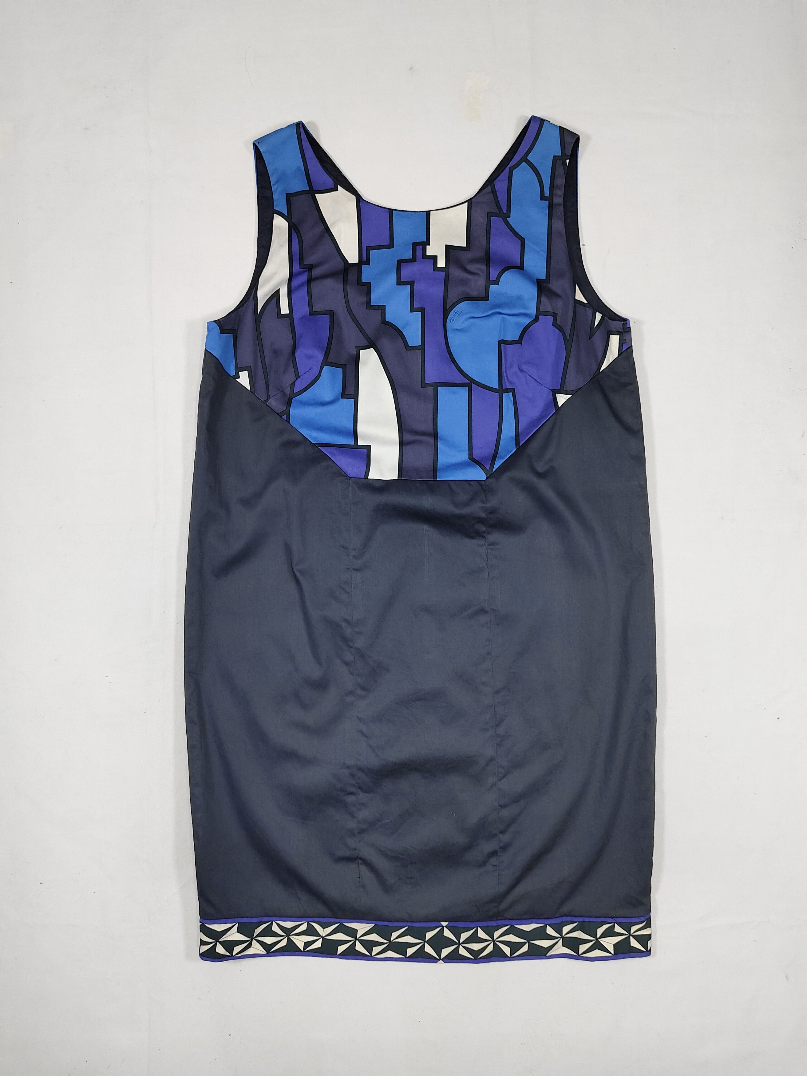 Emilio Pucci 2000s Emilio Pucci- Panel Iconic Geometric Print Sleeveless Size M / US 6-8 / IT 42-44 - 5 Thumbnail