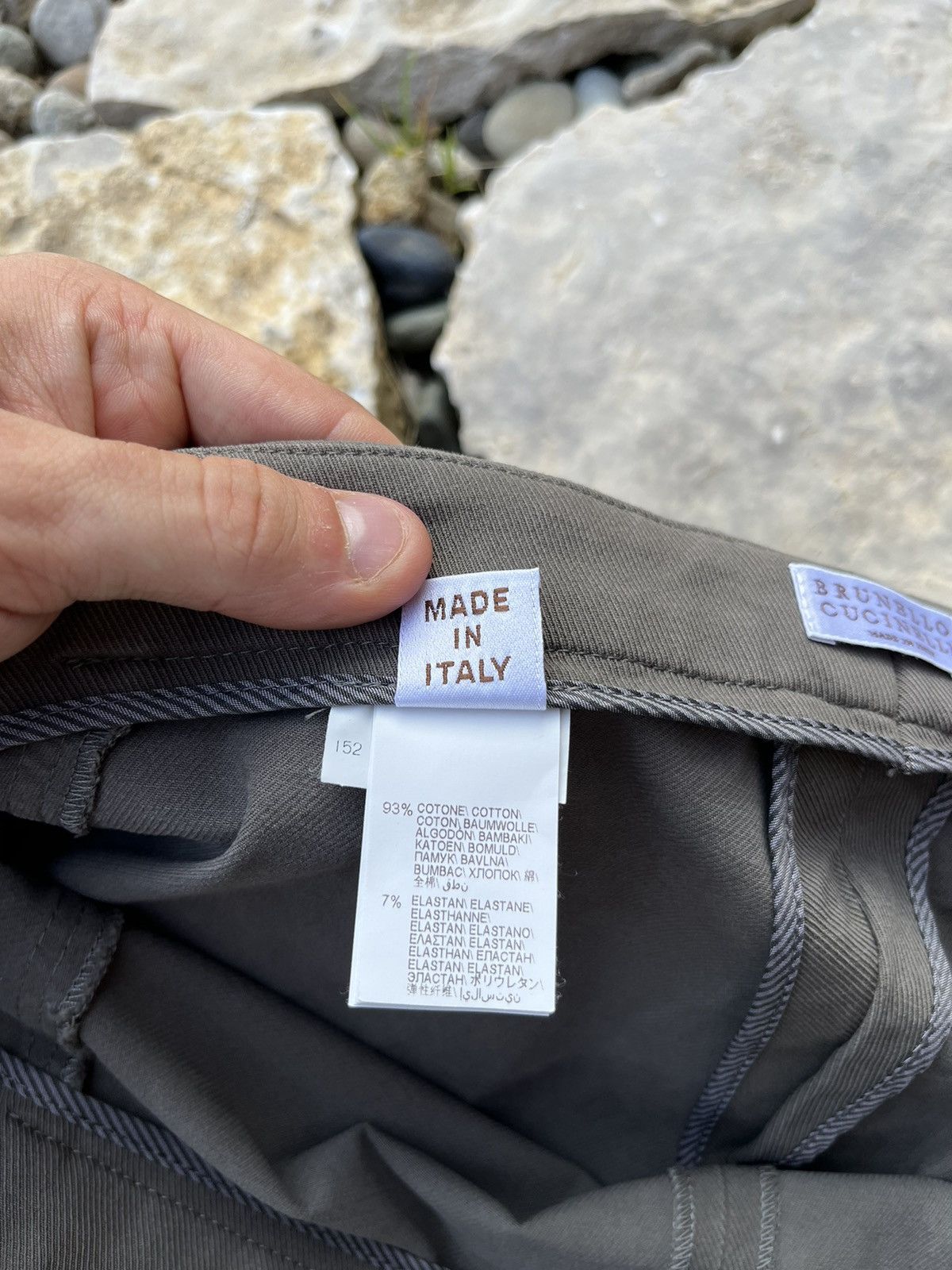 Brunello Cucinelli Brunello Cucinelli classic casual pants leggings trousers Size 30" / US 8 / IT 44 - 11 Thumbnail