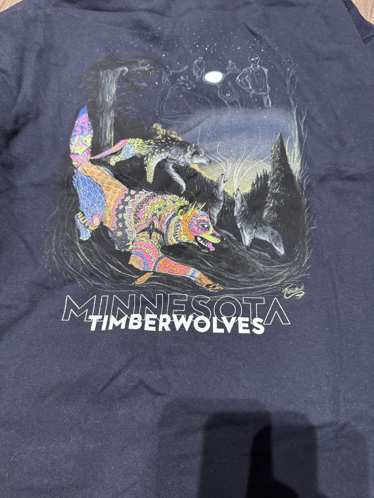 NBA Minnesota Timberwolves Custom Sweater Size US L / EU 52-54 / 3 - 1 Thumbnail