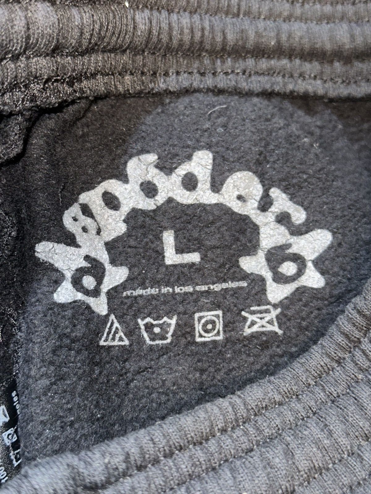 Sp5der Sp5der "Black/Yellow Beluga" Sweatpants size L Size US 34 / EU 50 - 3 Thumbnail