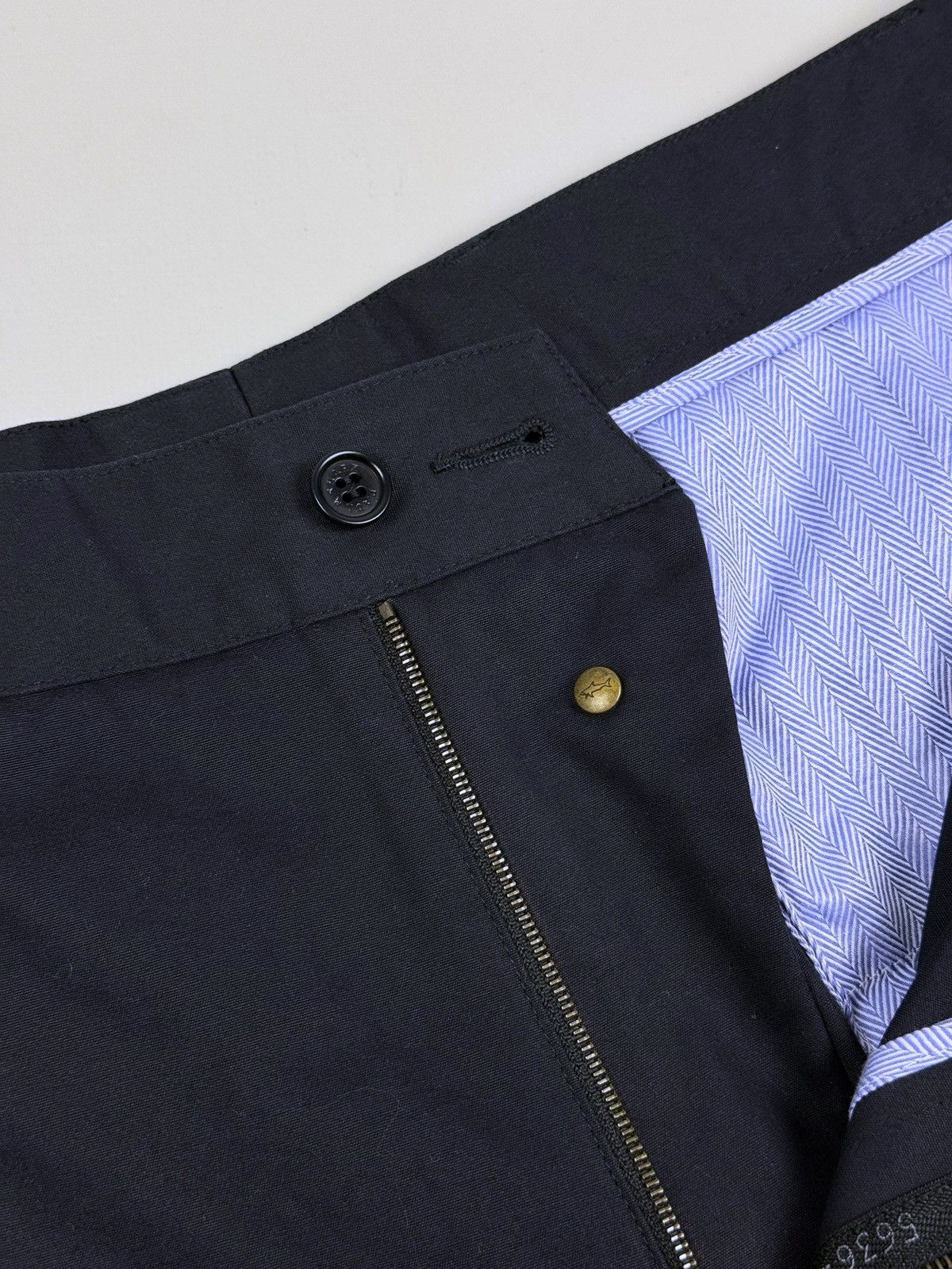Paul & Shark New! Paul&Shark Yachting Classic Navy Chino Trousers Pants Size US 36 / EU 52 - 10 Thumbnail