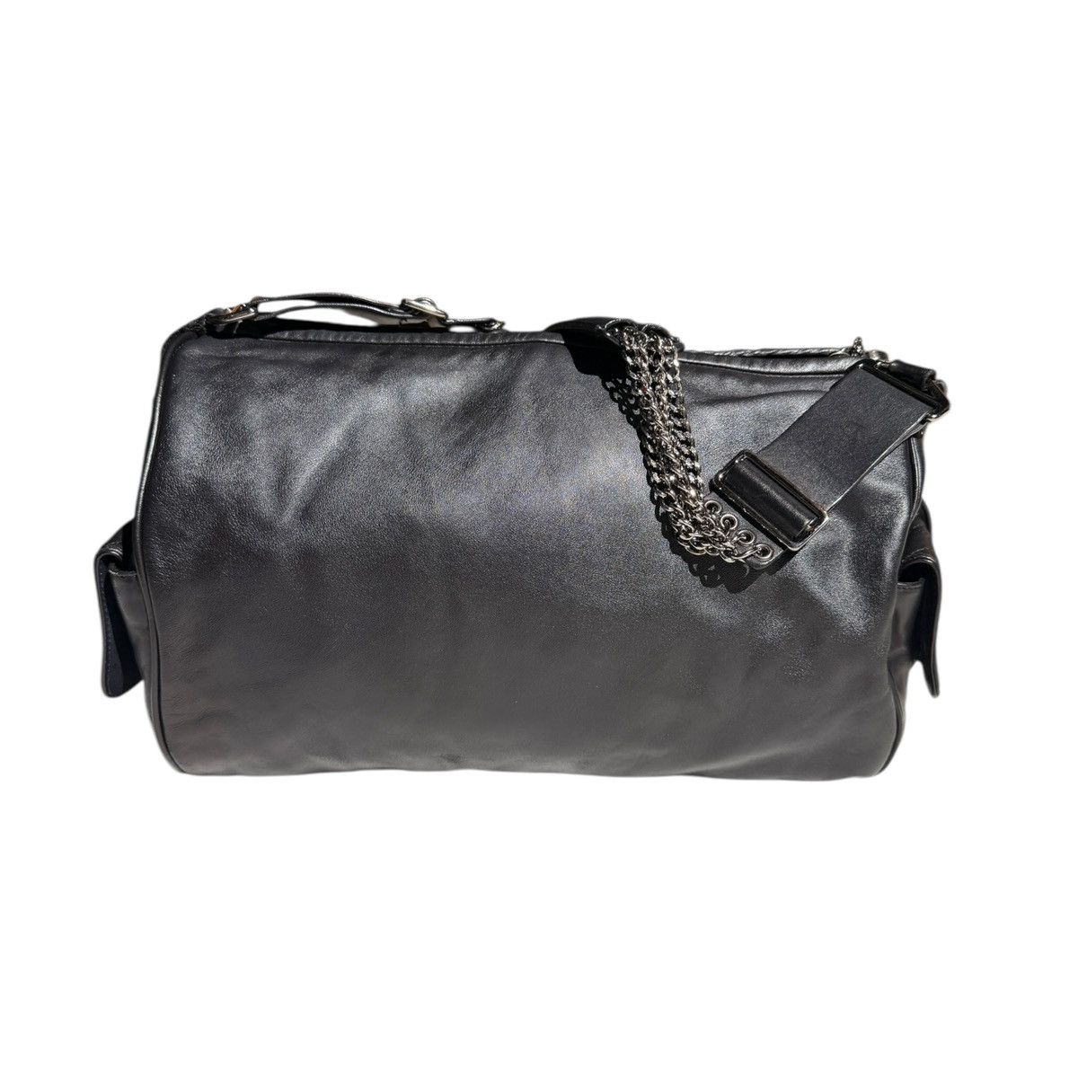 Chanel Quilted leather cargo barrel bag Size ONE SIZE - 4 Thumbnail