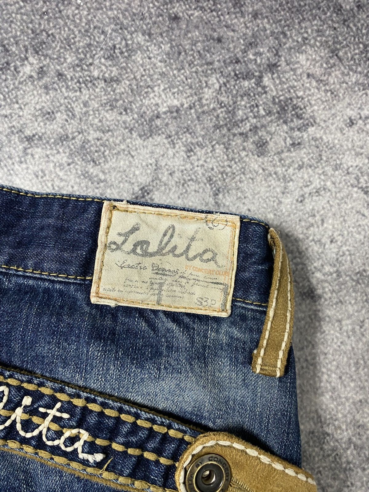 Tornado Mart LOLITA JEANS IF SIX WAS NINE STYLE JAPANESE VINTAGE Size 26" / US 2 / IT 38 - 4 Thumbnail