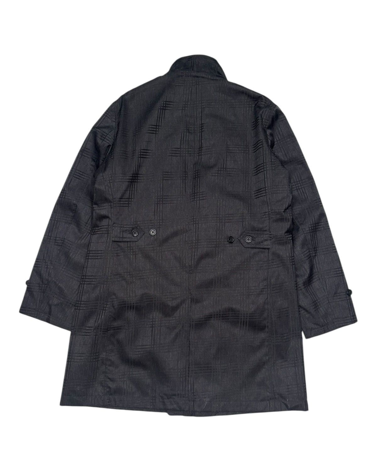 Yohji Yamamoto 🔥D'HOMME A HOMME JAPAN PLAID WINTER COAT WITH DOWN LINER Size US L / EU 52-54 / 3 - 4 Thumbnail