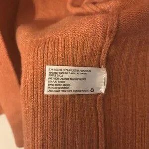 Other Burnt Orange Open-Front Cardigan Size XL / US 12-14 / IT 48-50 - 6 Thumbnail