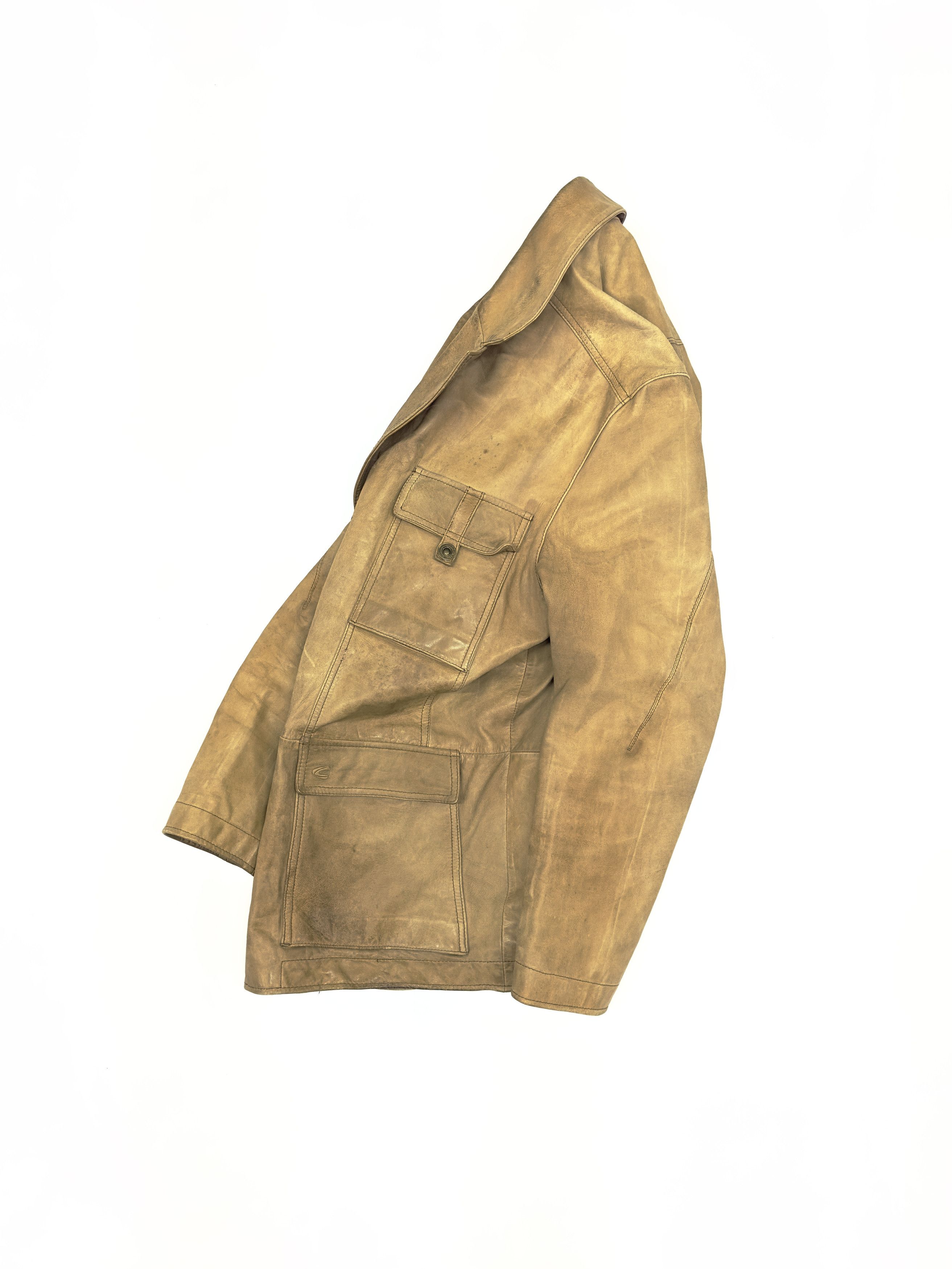Camel Old Leather CAMEL Sport Suit Coat Blazer 1990s Jacket Size US M / EU 48-50 / 2 - 2 Thumbnail