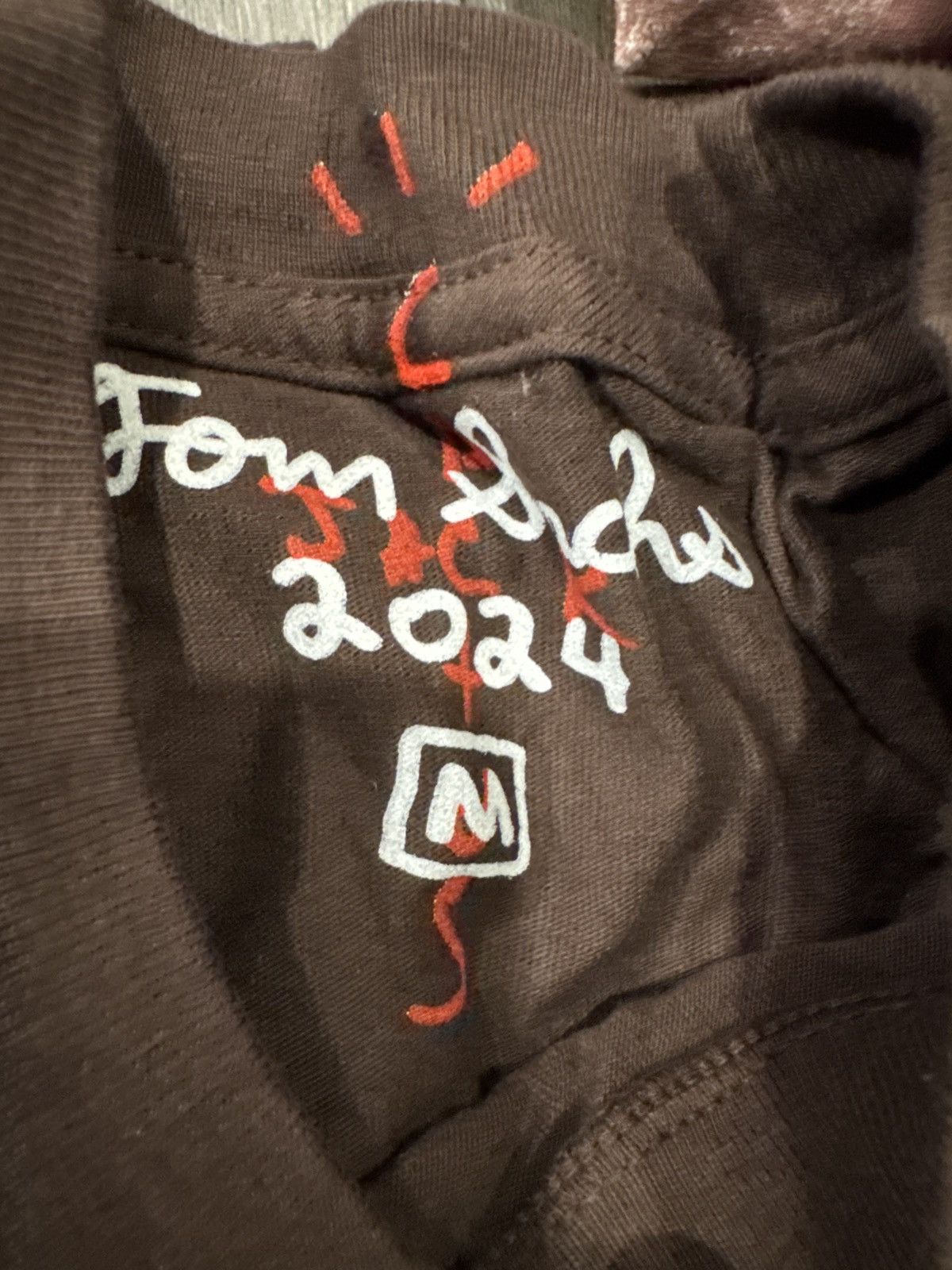 Tom Sachs × Travis Scott NEW Travis Scott x Tom Sachs ComplexCon Vegas Brown Tee Size US M / EU 48-50 / 2 - 3 Thumbnail