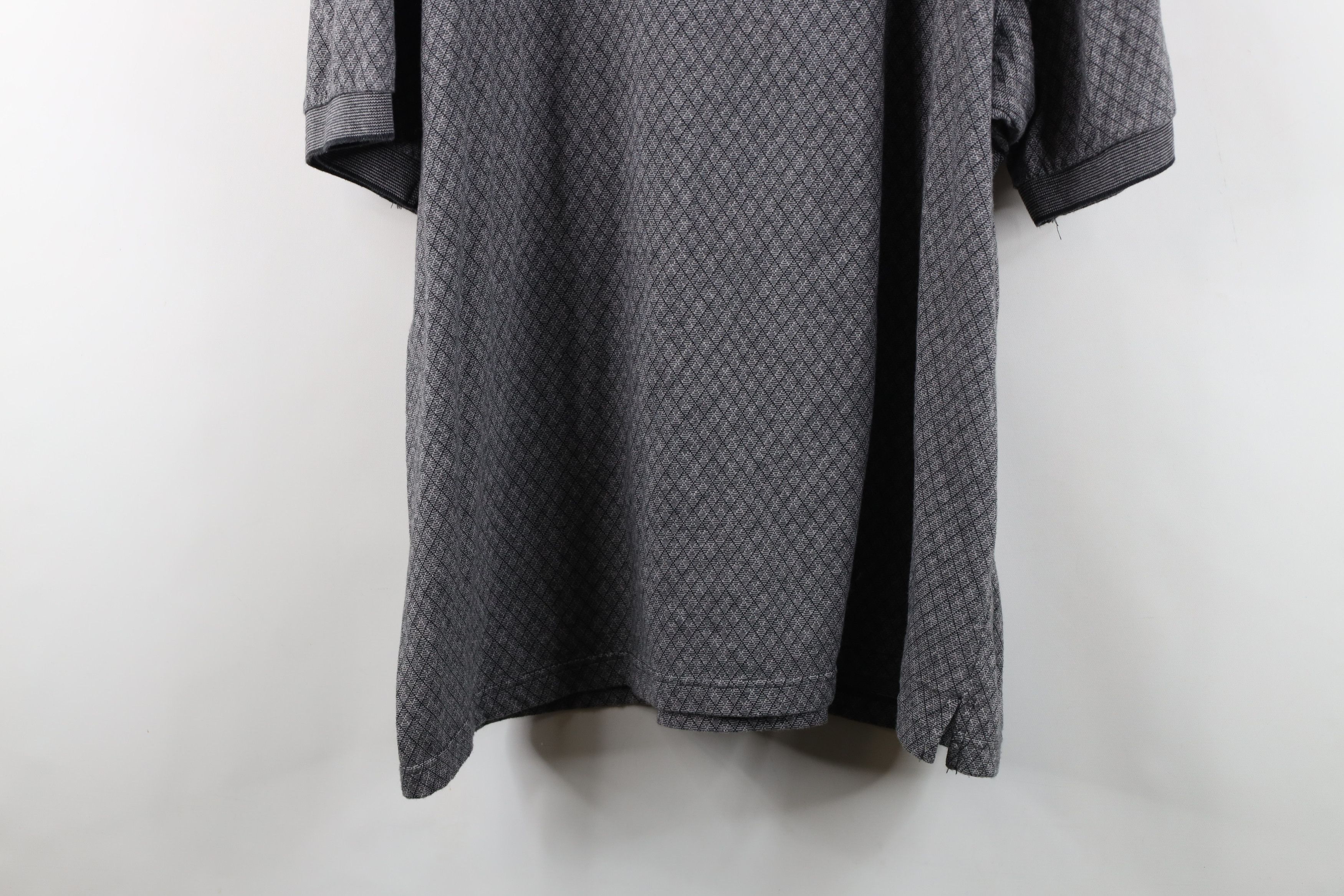 Vintage Vintage 90s Streetwear Argyle Diamond Knit Golf Polo Shirt Size US XXL / EU 58 / 5 - 13 Thumbnail