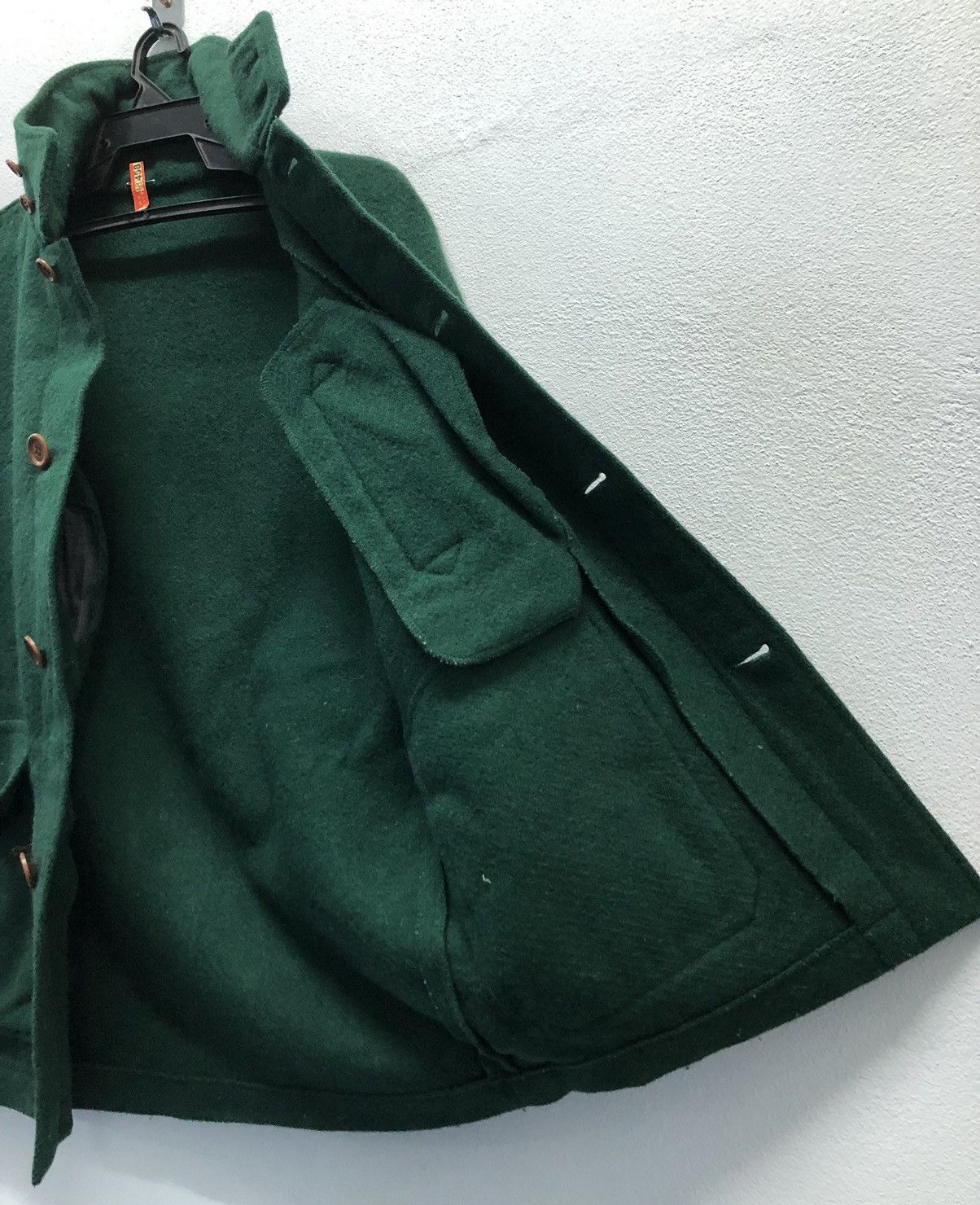 Van Vintage Scene From Van Wool Coat Size L / US 10 / IT 46 - 10 Thumbnail