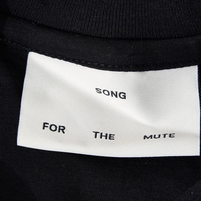 Song For The Mute Song For The Mute neutral logo print T-shirt Size US S / EU 44-46 / 1 - 6 Thumbnail