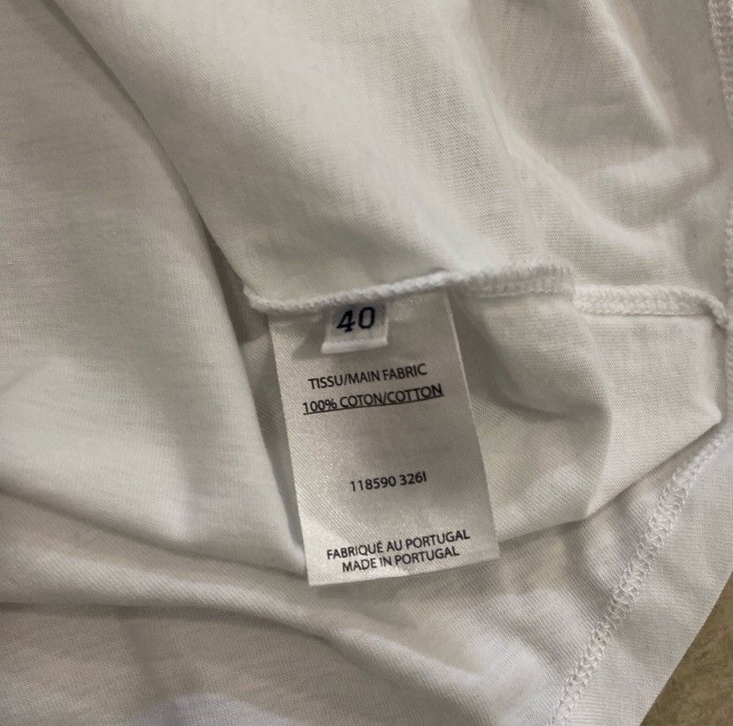 Balmain BALMAIN White Logo Printed Tank Gold Buttons Blanc Cotton Size XL / US 12-14 / IT 48-50 - 3 Thumbnail