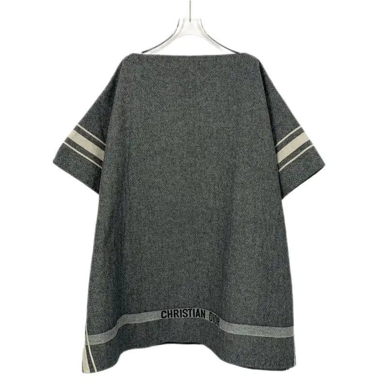 Dior Dior Women's Gray Wool Coat, Size S 0089 Size S / US 4 / IT 40 - 1 Thumbnail