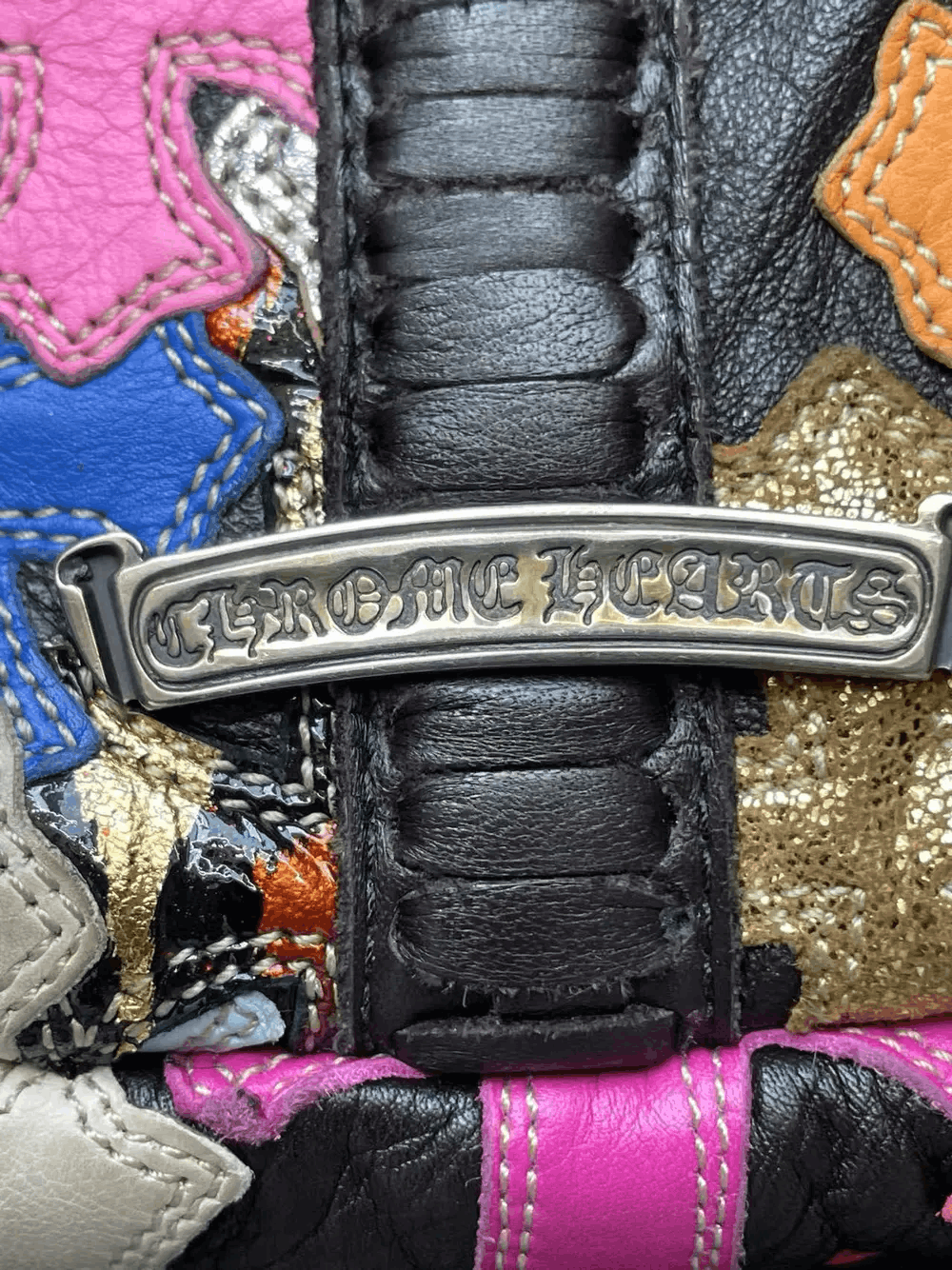 Chrome Hearts Chrome Hearts Multicolor Cross Patch Backpack Bag Size ONE SIZE - 7 Thumbnail