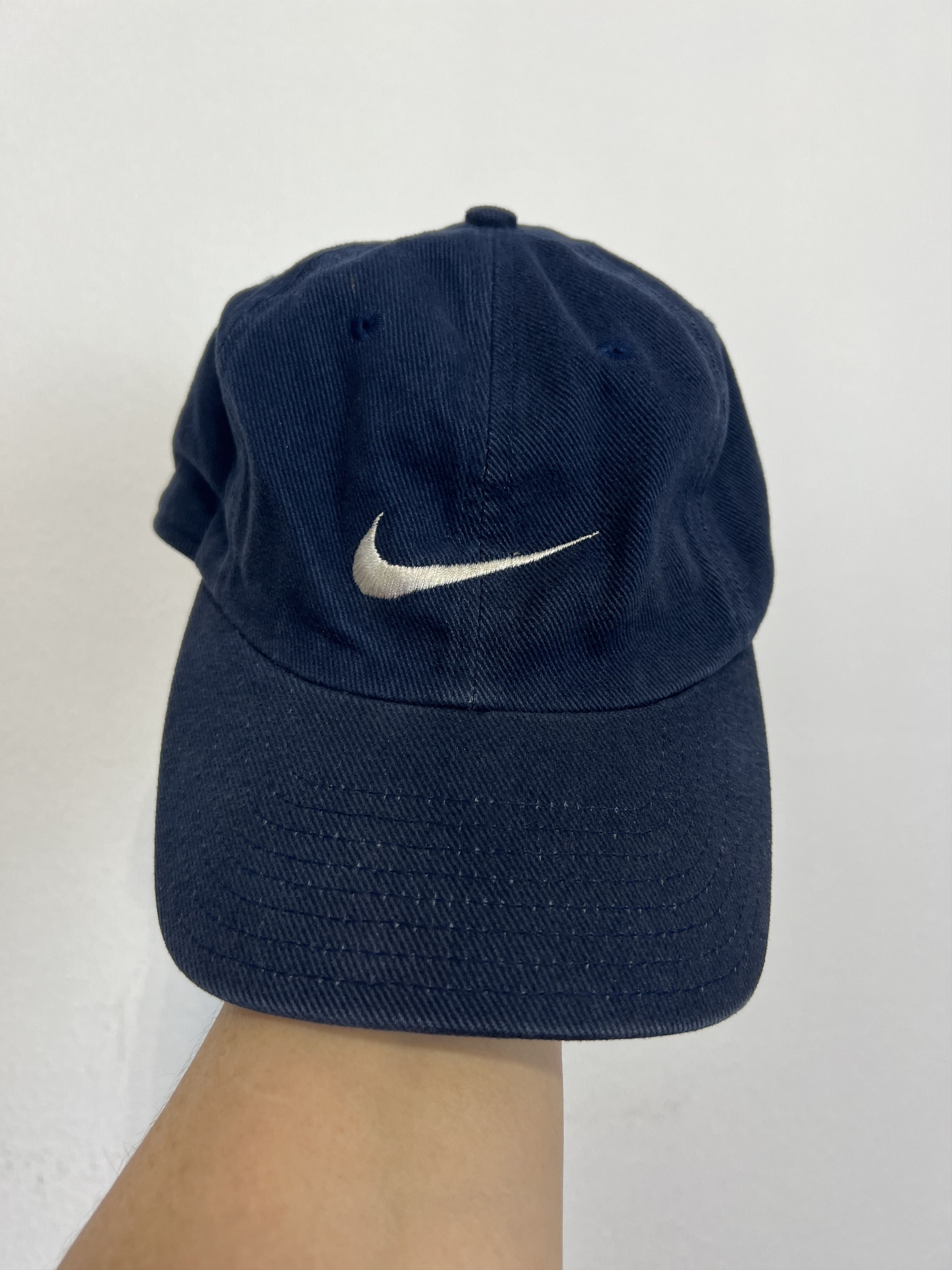 Nike Vintage 2000's Hat Y2K Logo Cap Single Swoosh Snapback Adult Size ONE SIZE - 1 Thumbnail