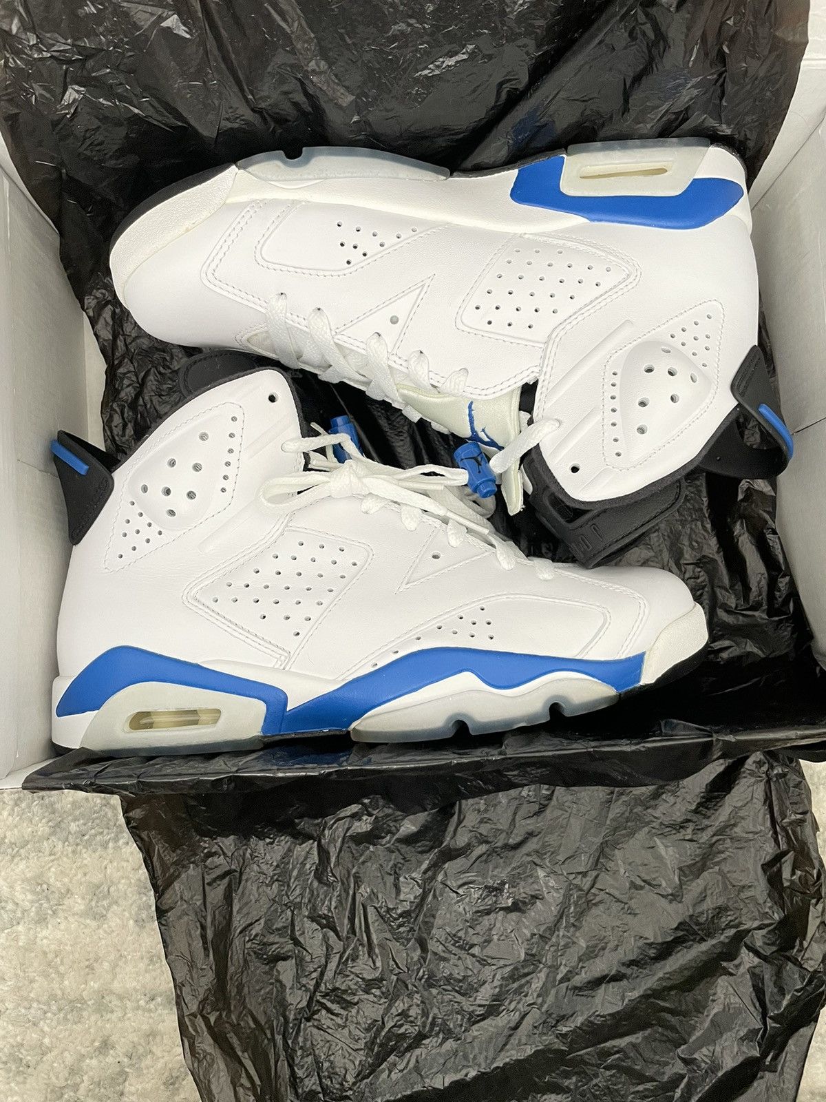 Jordan Brand × Nike Jordan 6 - Sport Blue (2014) Size US 8 / EU 41 - 1 Thumbnail