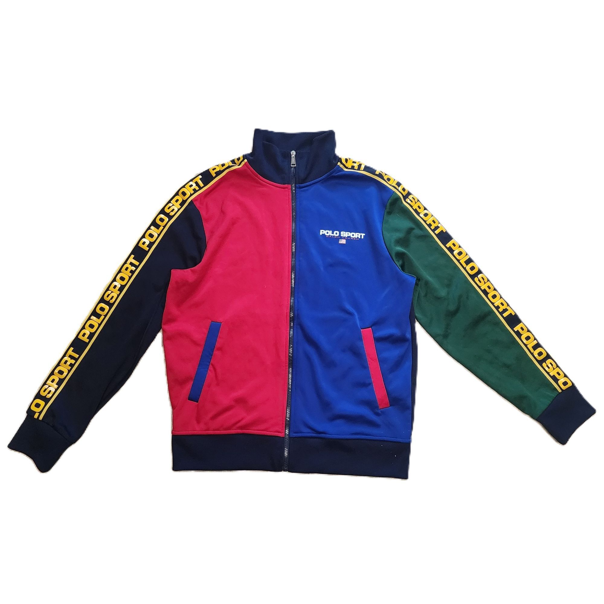 Polo Ralph Lauren Polo Sport Ralph Lauren Color block Track Jacket Size US M / EU 48-50 / 2 - 1 Thumbnail