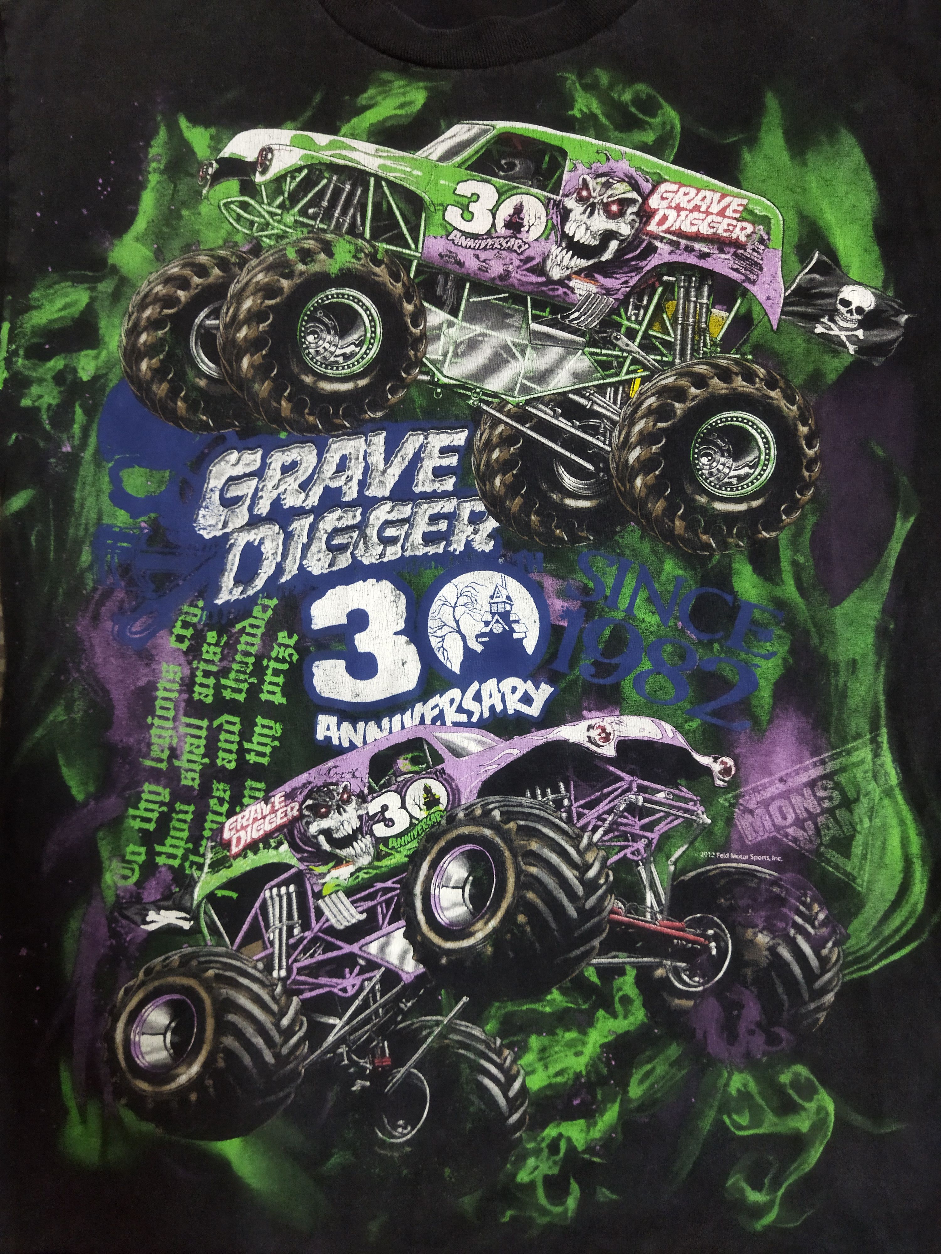 Other Grave Digger 30 Anniversary Tee Size US M / EU 48-50 / 2 - 2 Thumbnail