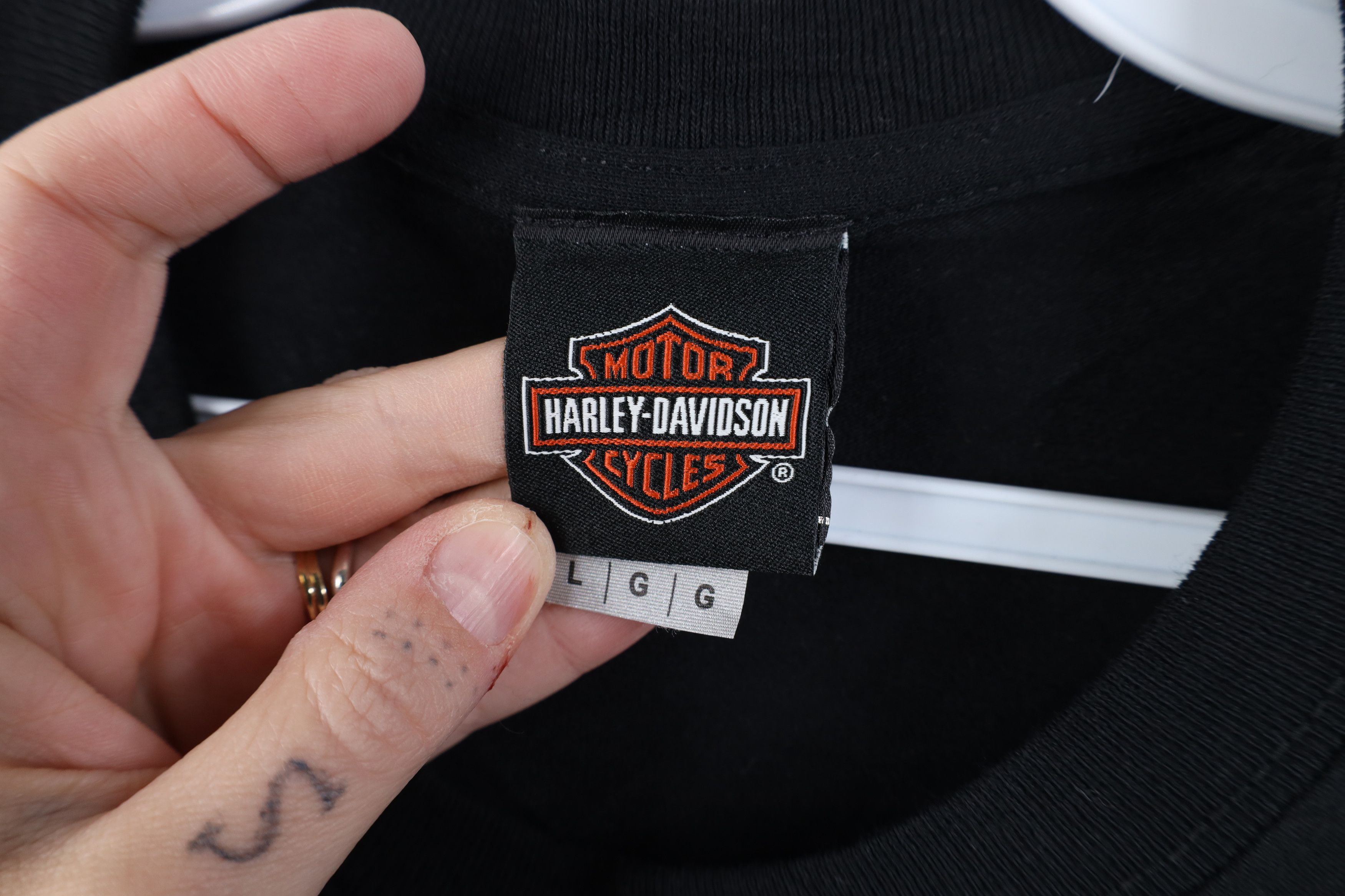 Harley Davidson Y2K Harley Davidson Motorcycle Riding Short Sleeve T-Shirt Size US L / EU 52-54 / 3 - 10 Thumbnail
