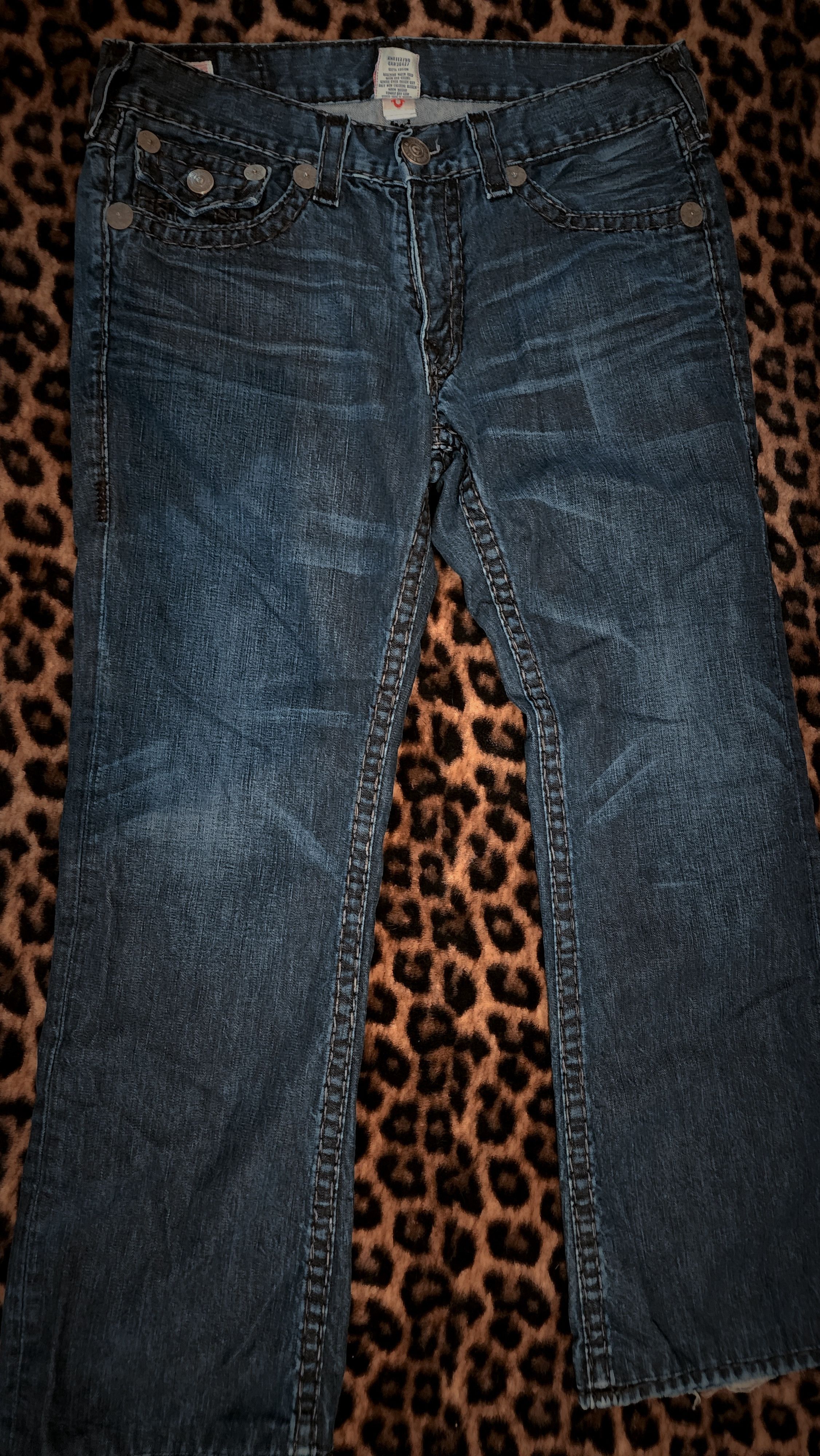 True Religion True Religion Super T Vintage Jeans Size US 36 / EU 52 - 9 Thumbnail