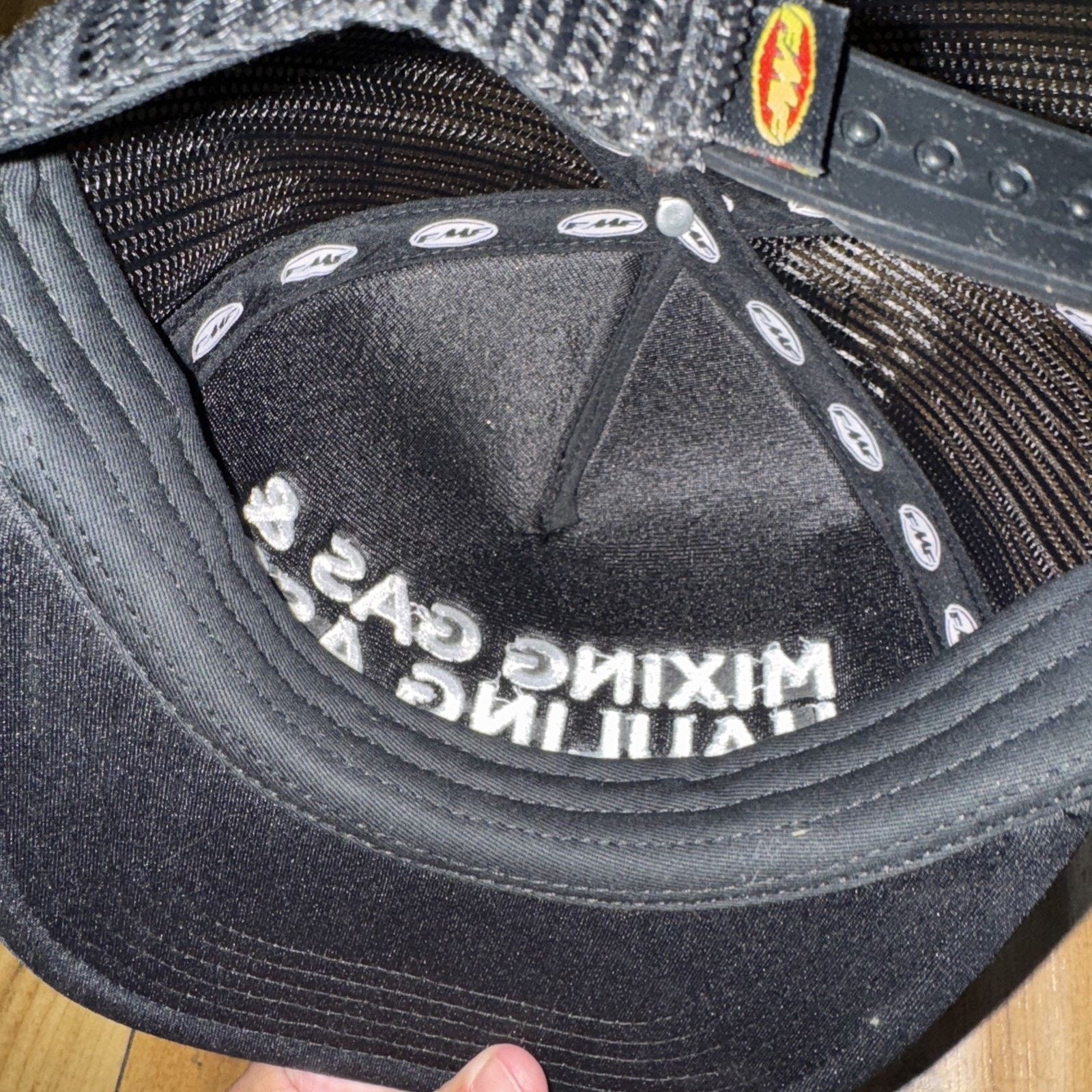Vintage FMF Trucker SnapBack Bar Black Motor Cross Y2K Size ONE SIZE - 4 Thumbnail