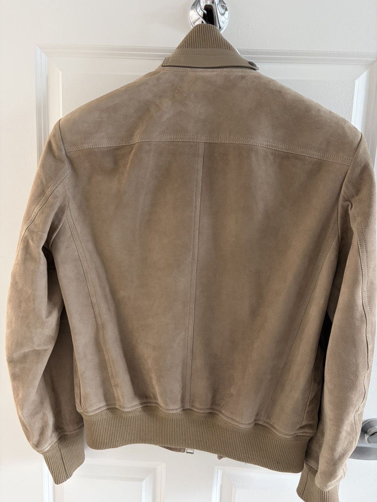 Tom Ford Tom Ford Suede Pocket Bomber Jacket 52 LBS060 LMS020S25 Size US L / EU 52-54 / 3 - 2 Thumbnail